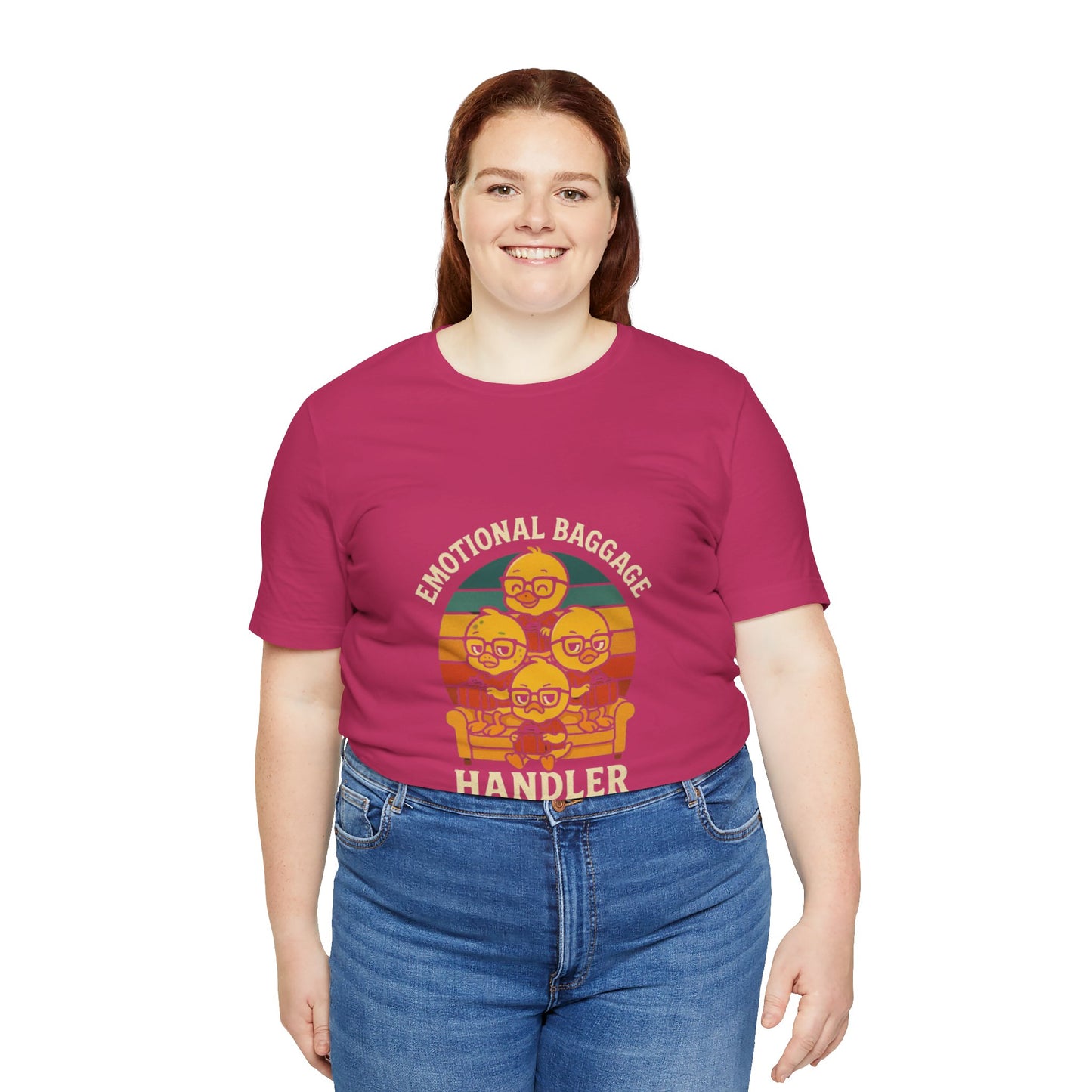Unisex Jersey Short Sleeve T-Shirt - Emotional Baggage Handler