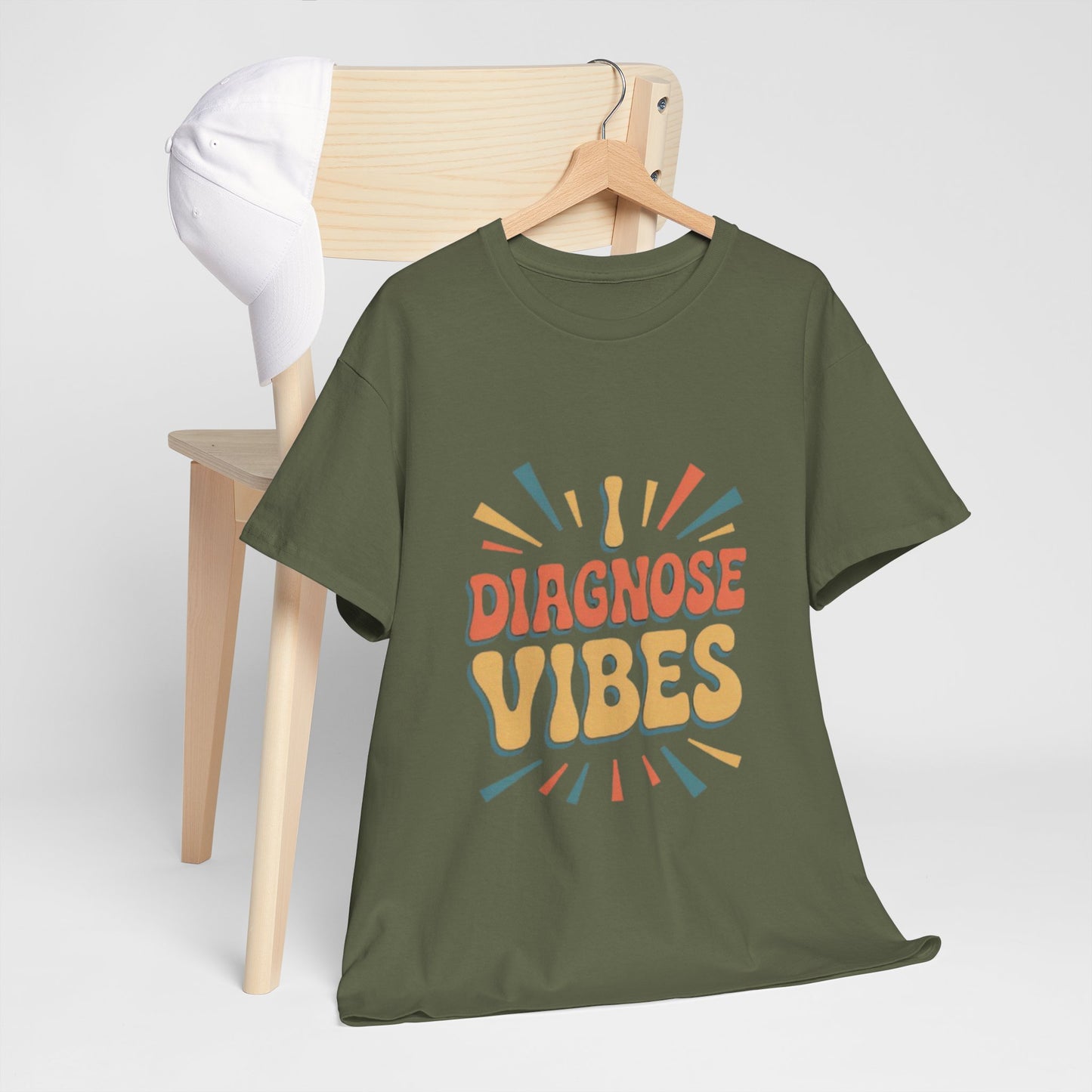 Unisex Diagnose Vibes Tee, Casual T-Shirt