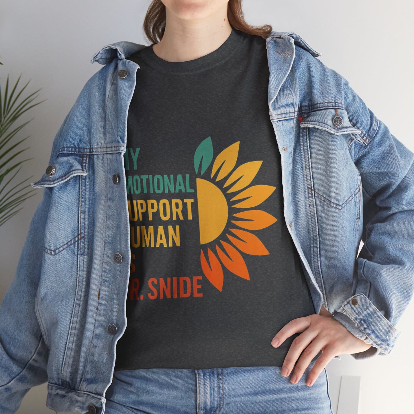 Emotional Support Unisex Tee | Heavy Cotton T-Shirt