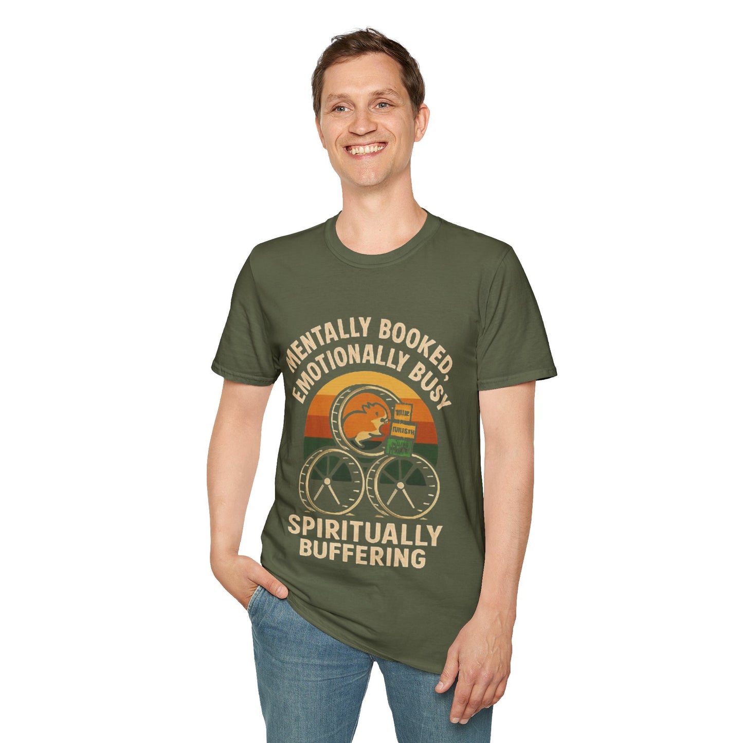 T-Shirt -Mentally Booked