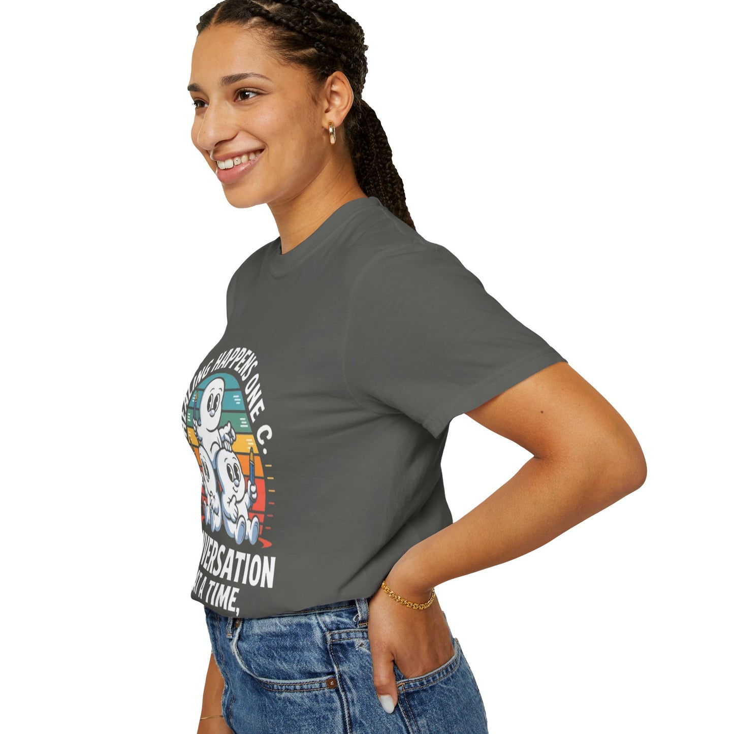 Unisex Garment-Dyed T-shirt - Healing Happens