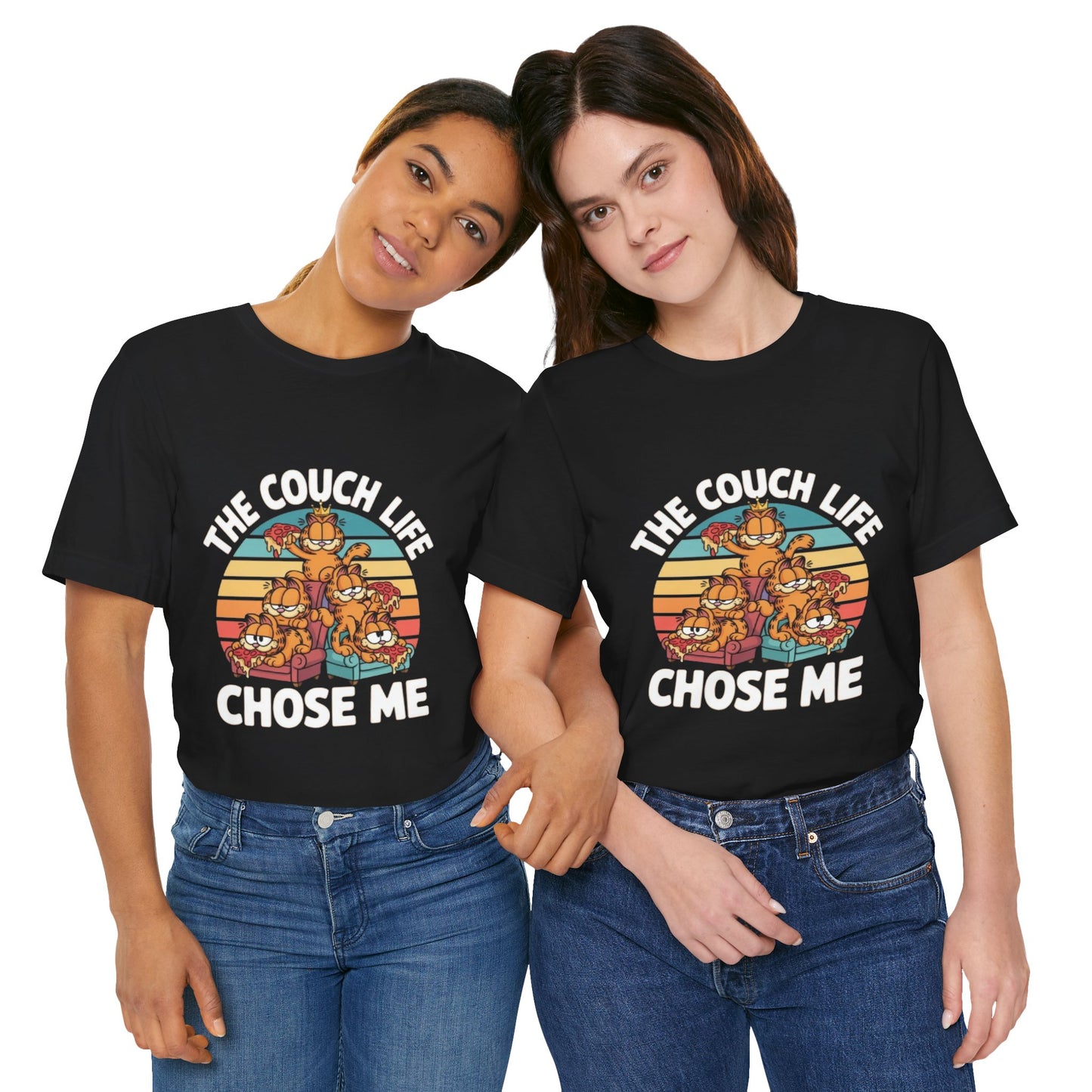 Vintage Unisex Tee - The Couch Life Chose Me