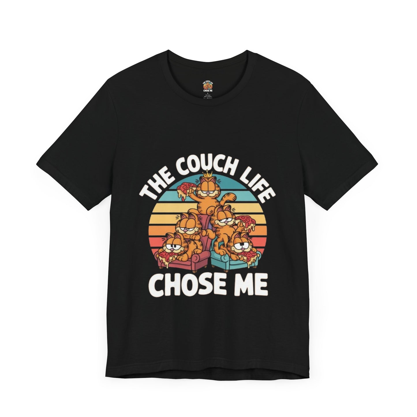 Vintage Unisex Tee - The Couch Life Chose Me