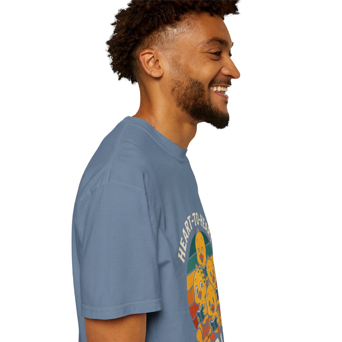 Unisex Garment-Dyed T-Shirt -Heart-to-Heart Talk