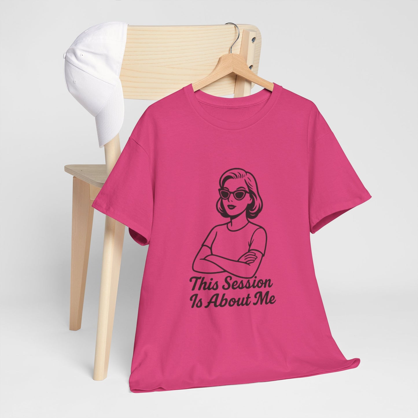 Empowered Statement Tee - This Session Is About Me