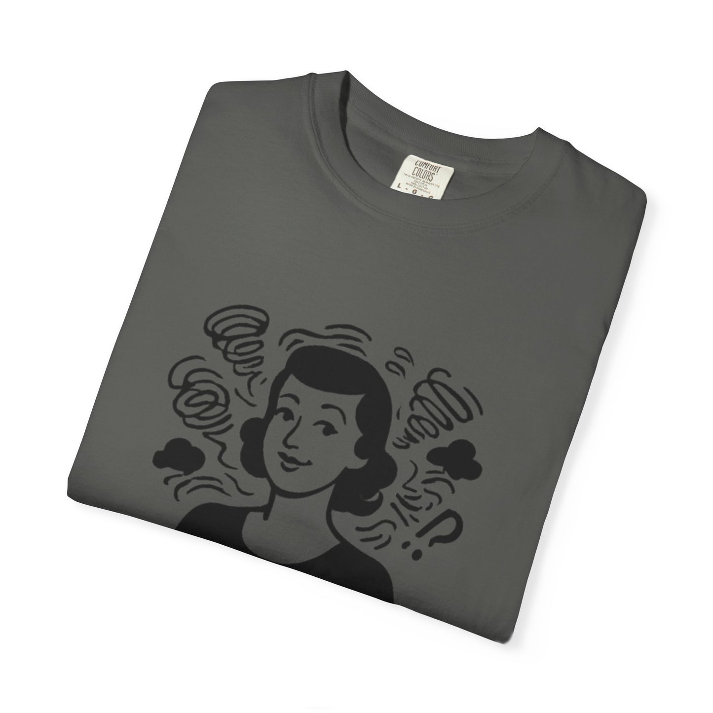 Calm on the Outside T-Shirt, Unisex Garment-Dyed Tee