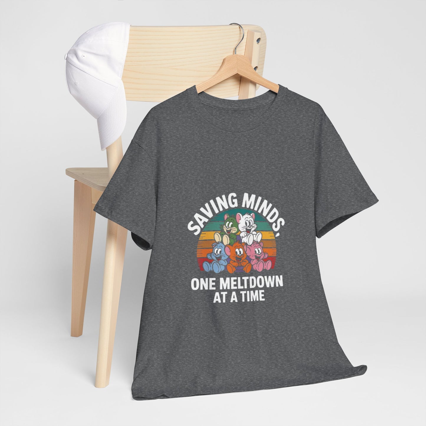 Unisex Heavy Cotton Tee - Saving Minds