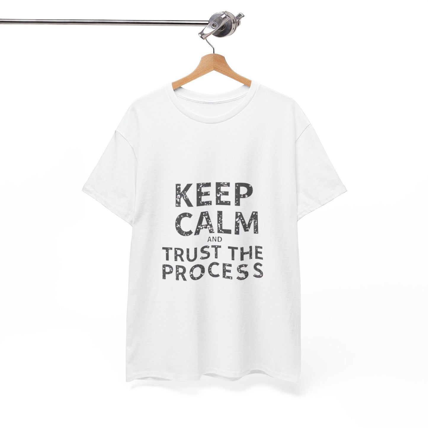 Unisex Heavy Cotton Tee -Keep Calm