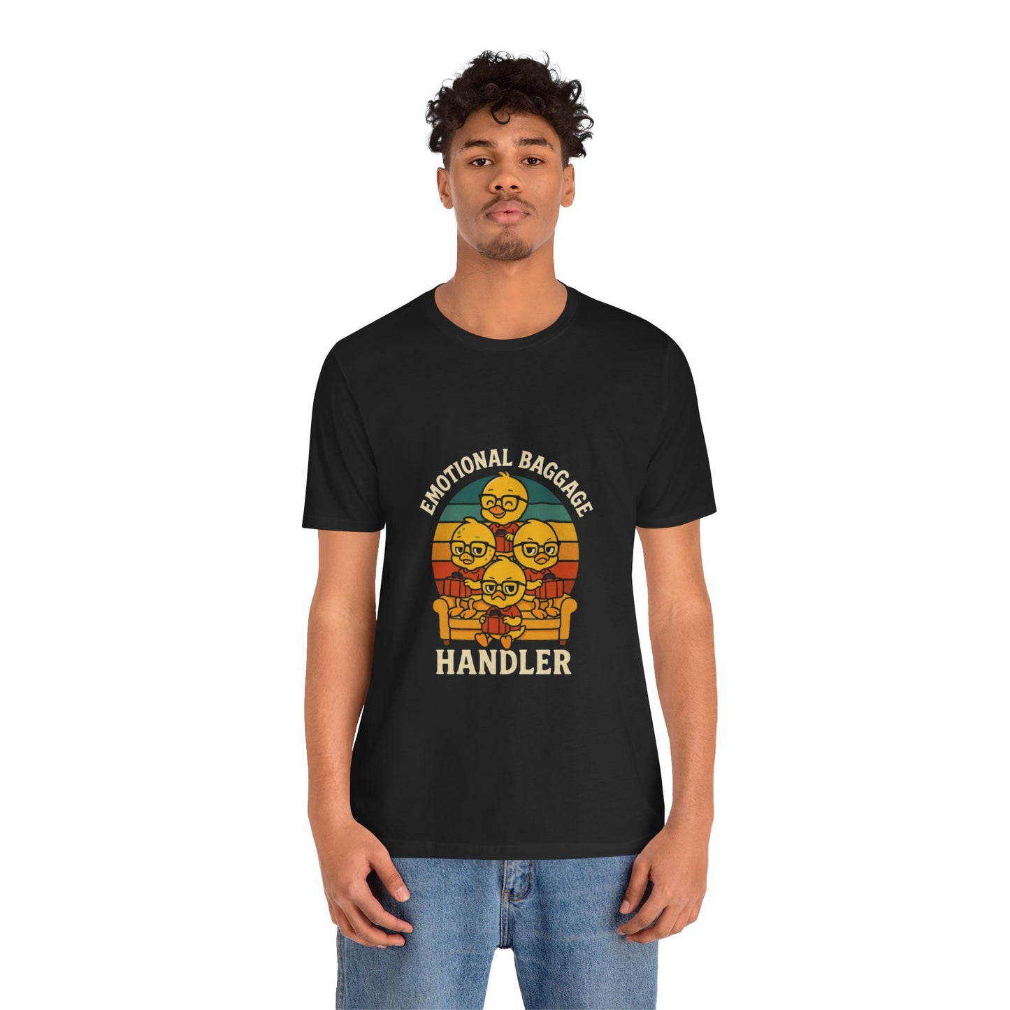 Unisex Jersey Short Sleeve T-Shirt - Emotional Baggage Handler