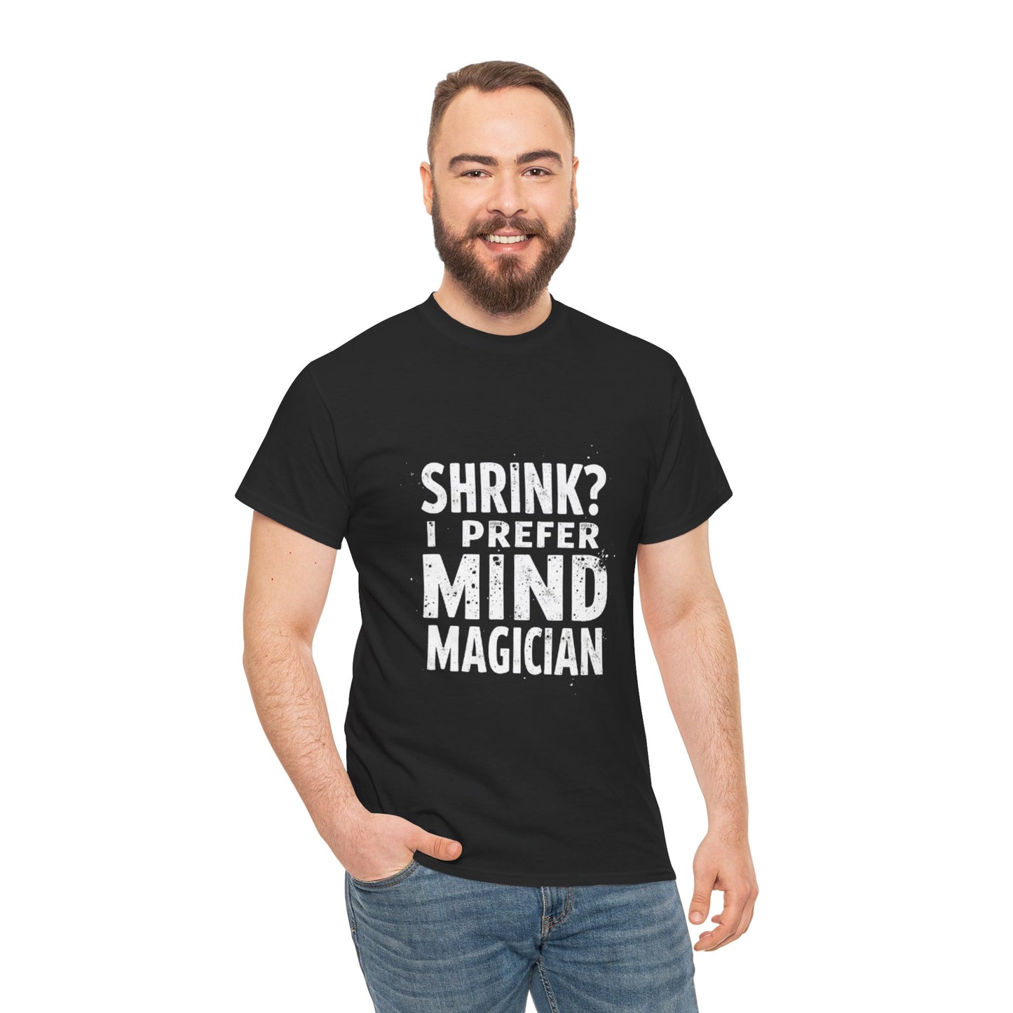 Unisex Heavy Cotton Tee -Mind Reading