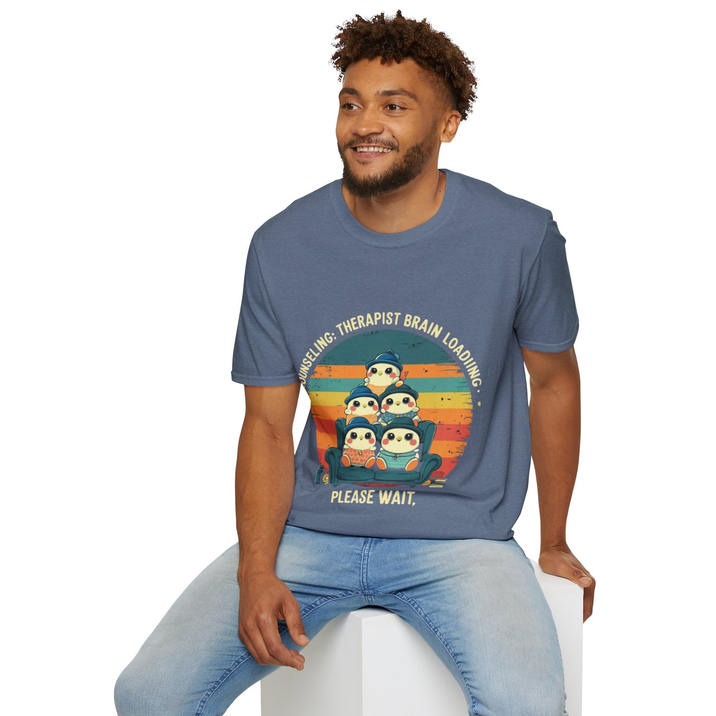 Unisex Tee-Therapist Brain Loading