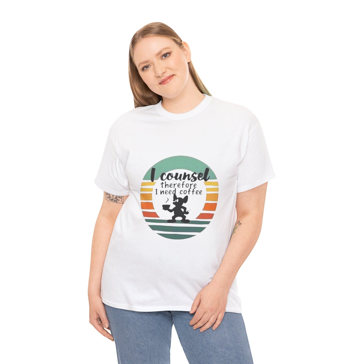 Unisex Heavy Cotton-Counselor Tee