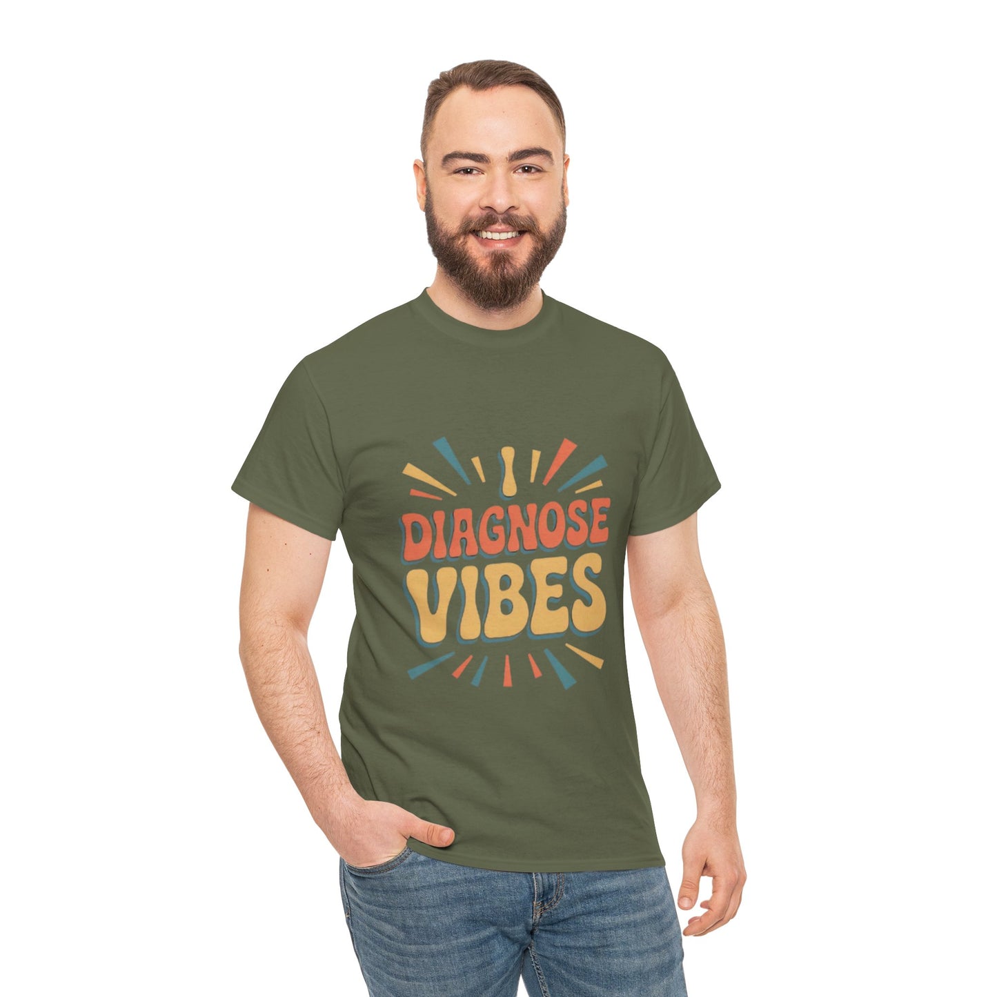 Unisex Diagnose Vibes Tee, Casual T-Shirt