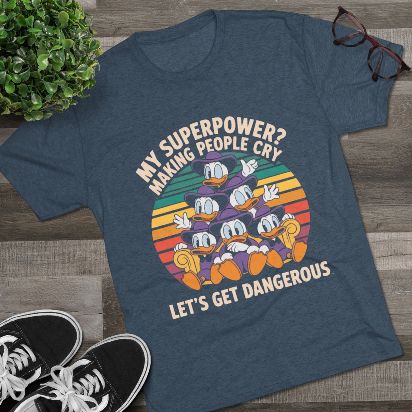 Superpower Tee - Let's Get Dangerous