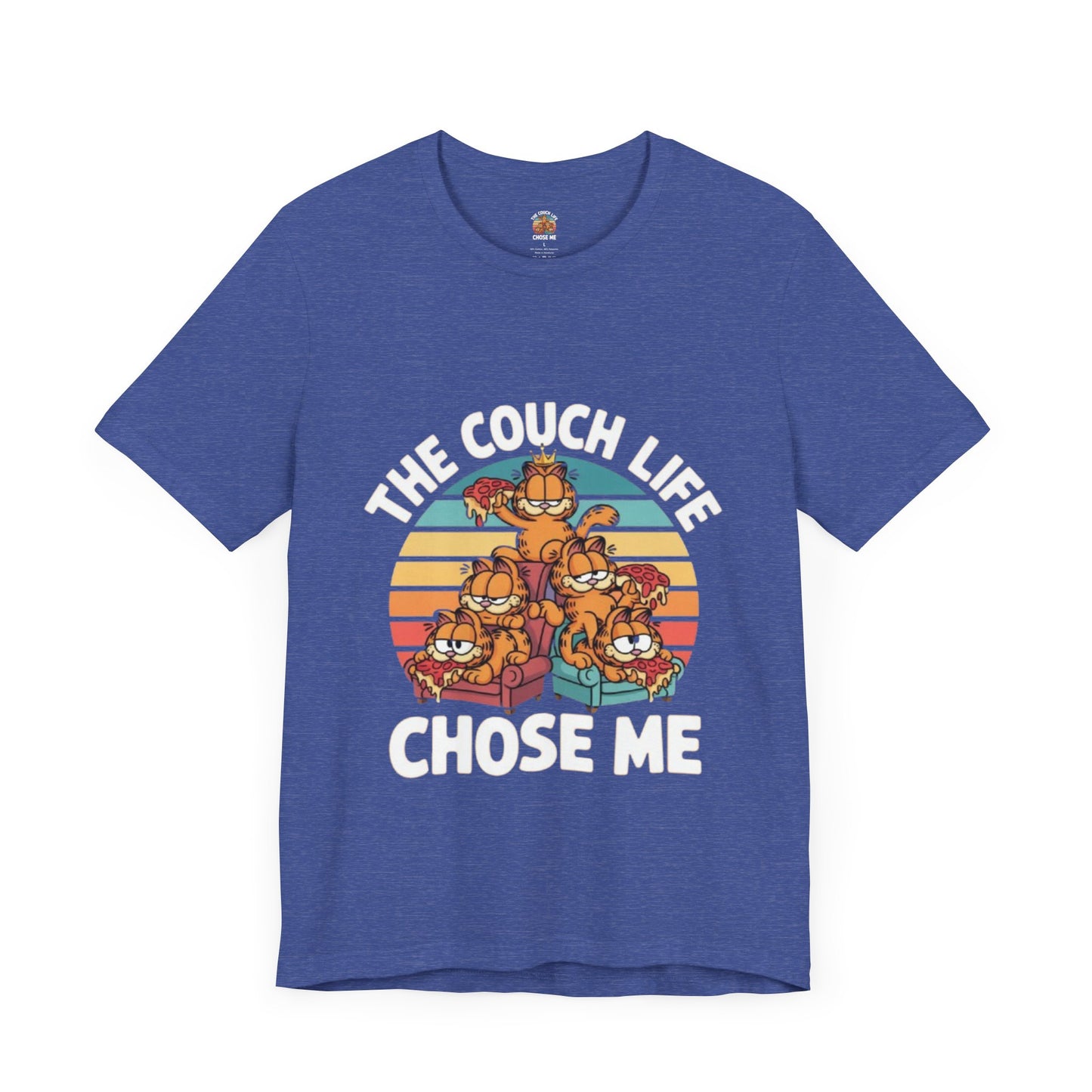 Vintage Unisex Tee - The Couch Life Chose Me