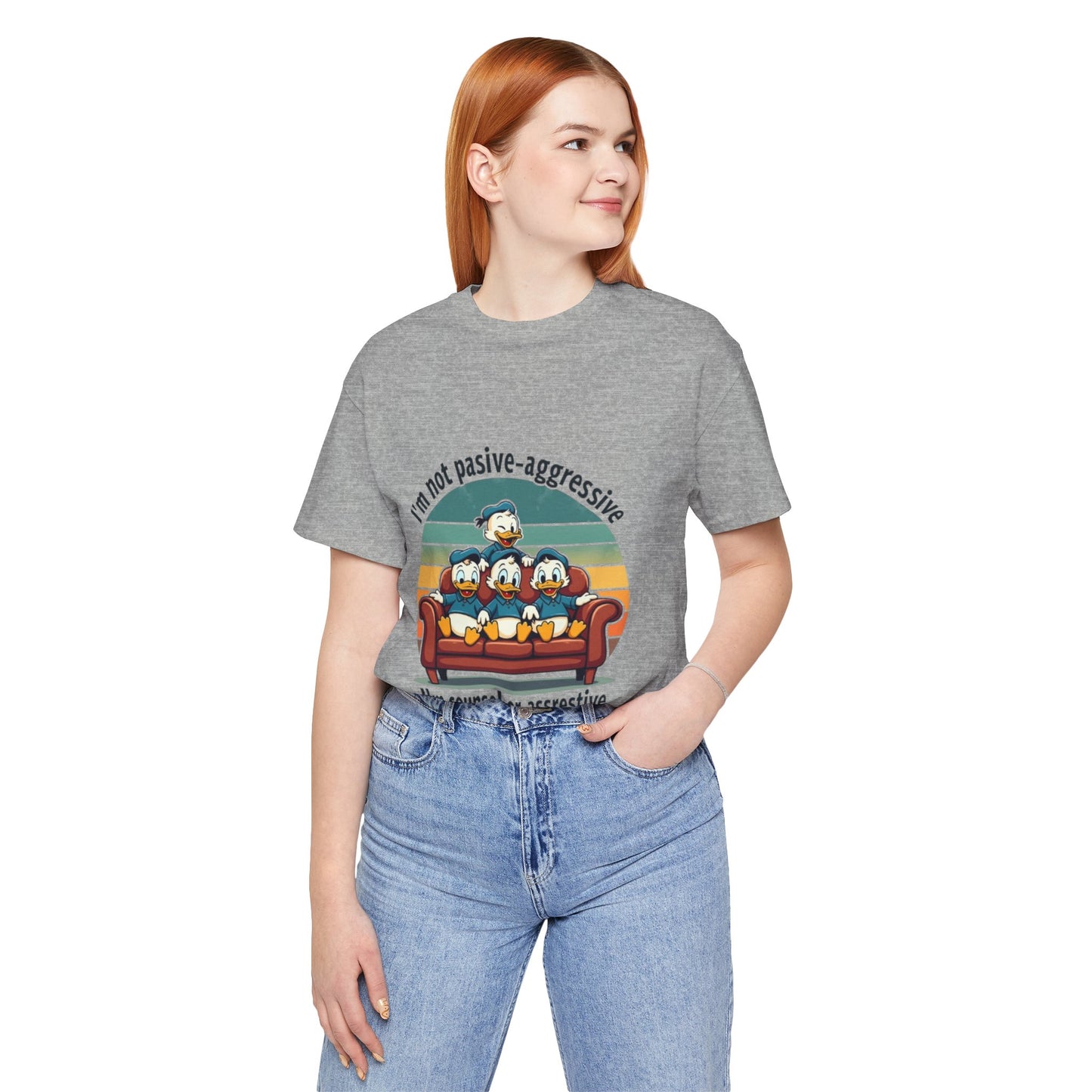 Unisex Jersey Short Sleeve T-Shirt -Funny Counsel-Assertive Tee