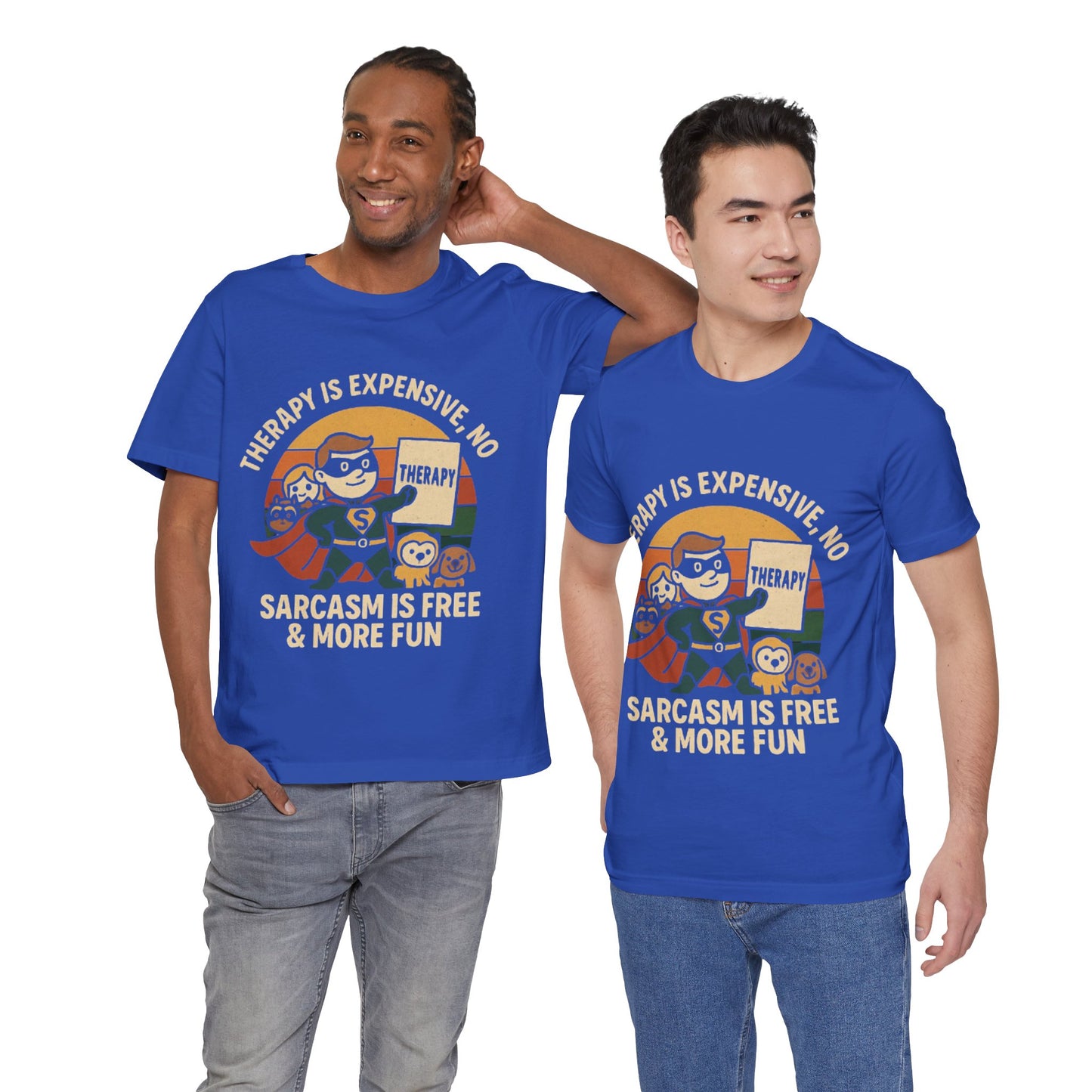 Therapy Humor Tee | Unisex Jersey Short Sleeve Tee, Mental Health Awareness