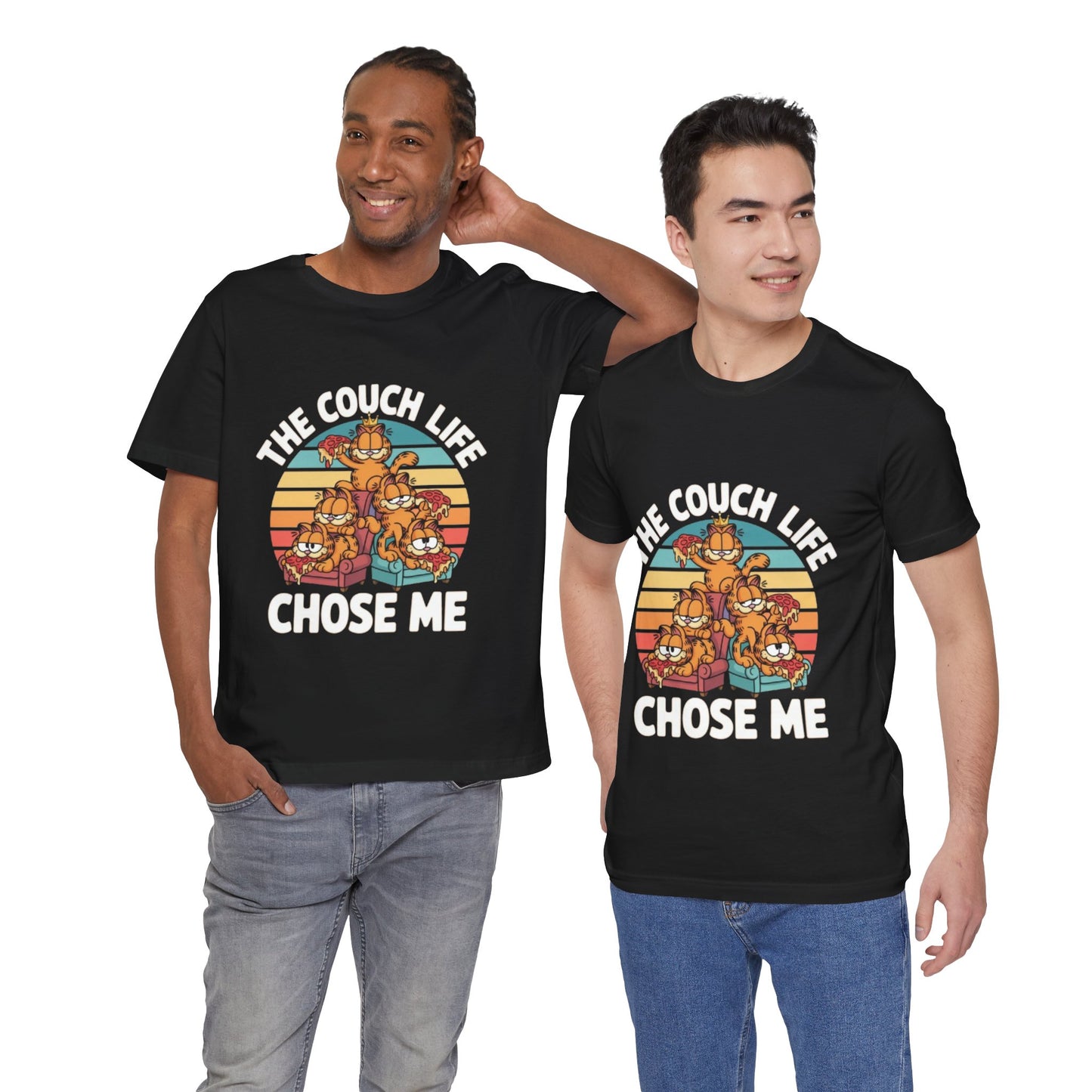 Vintage Unisex Tee - The Couch Life Chose Me