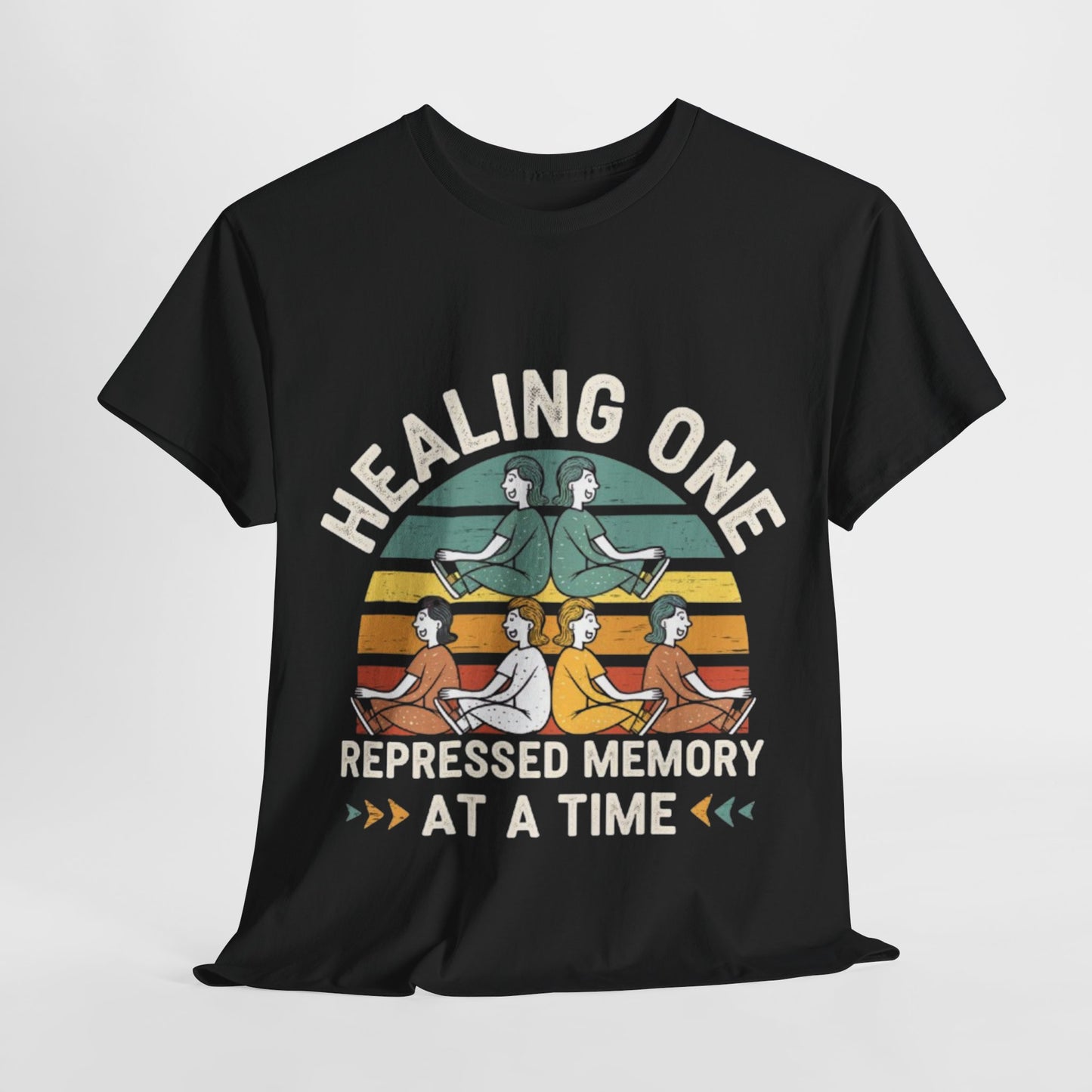 Unisex Heavy Cotton Tee -Healing repressed memories one at a time