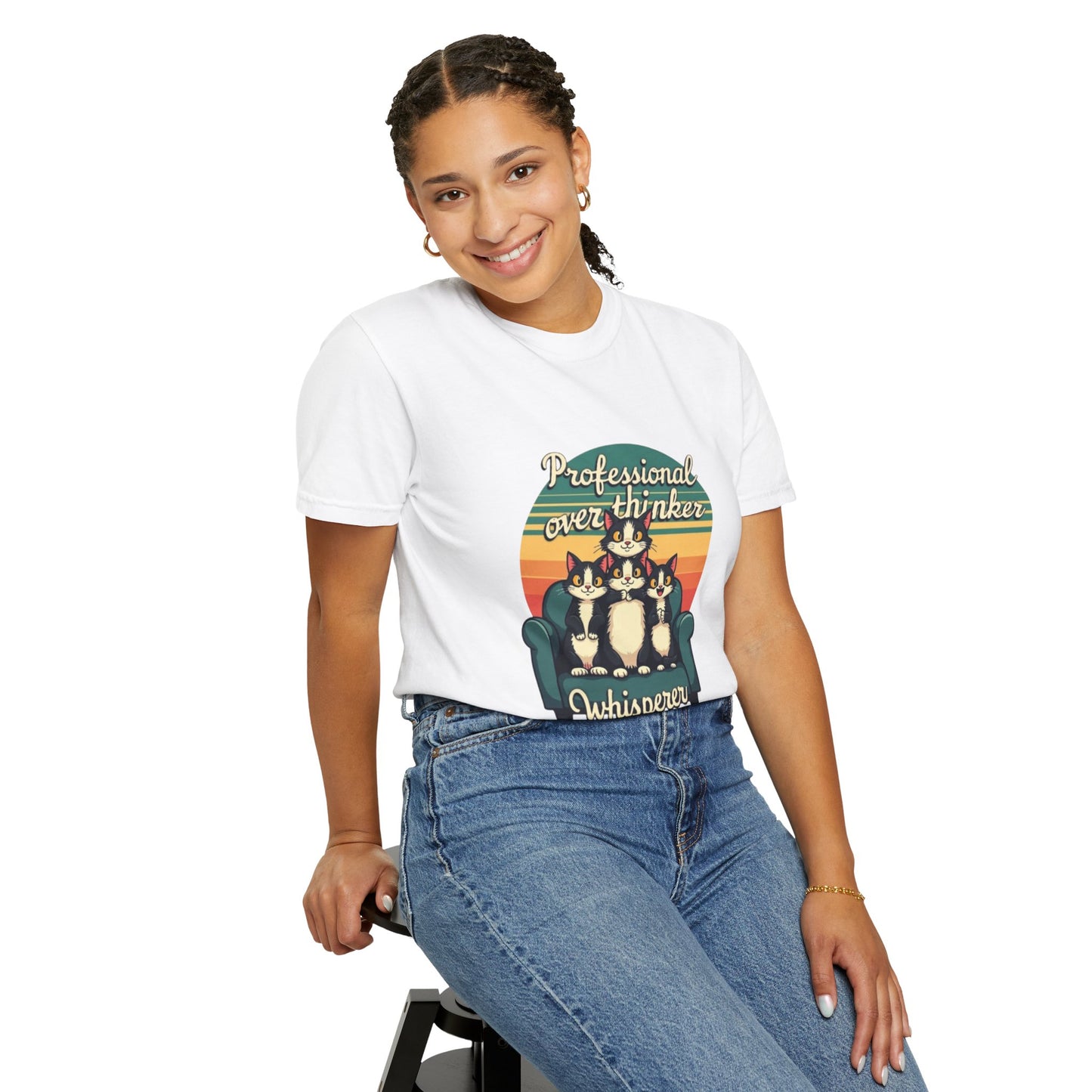 Unisex Garment-Dyed Tee -Professional Overthinker