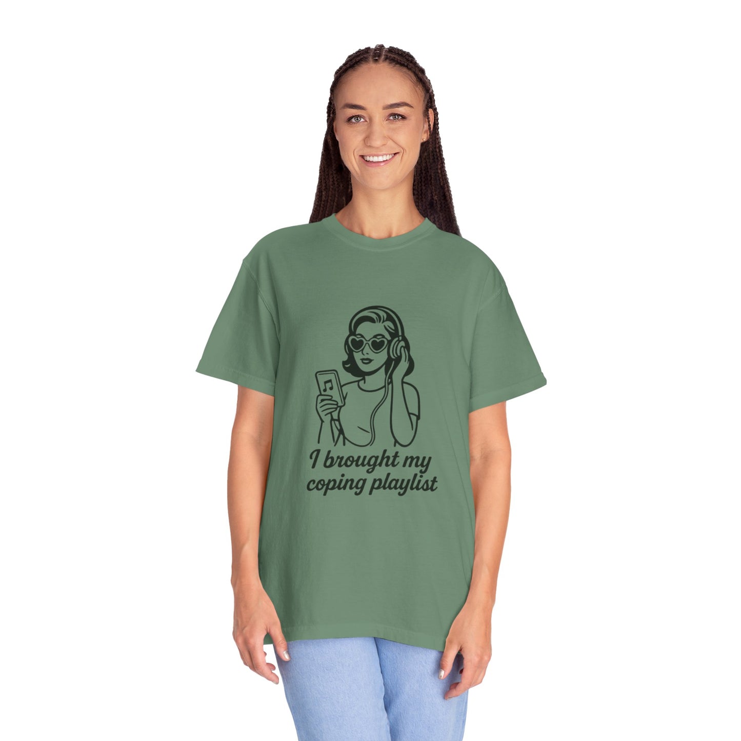 Chill Vibes T-Shirt, I Brought My Coping Playlist Unisex Tee