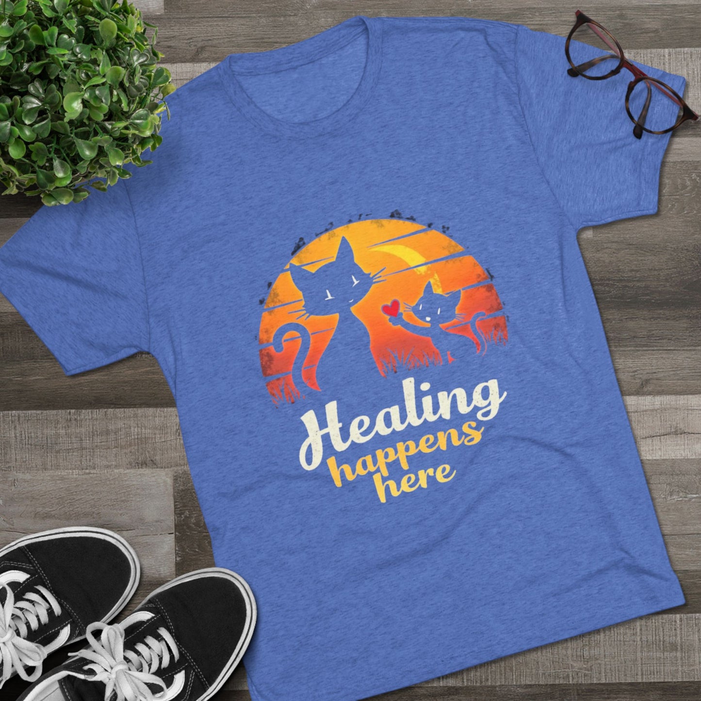 Unisex Crew Tee -Healing Happens Here