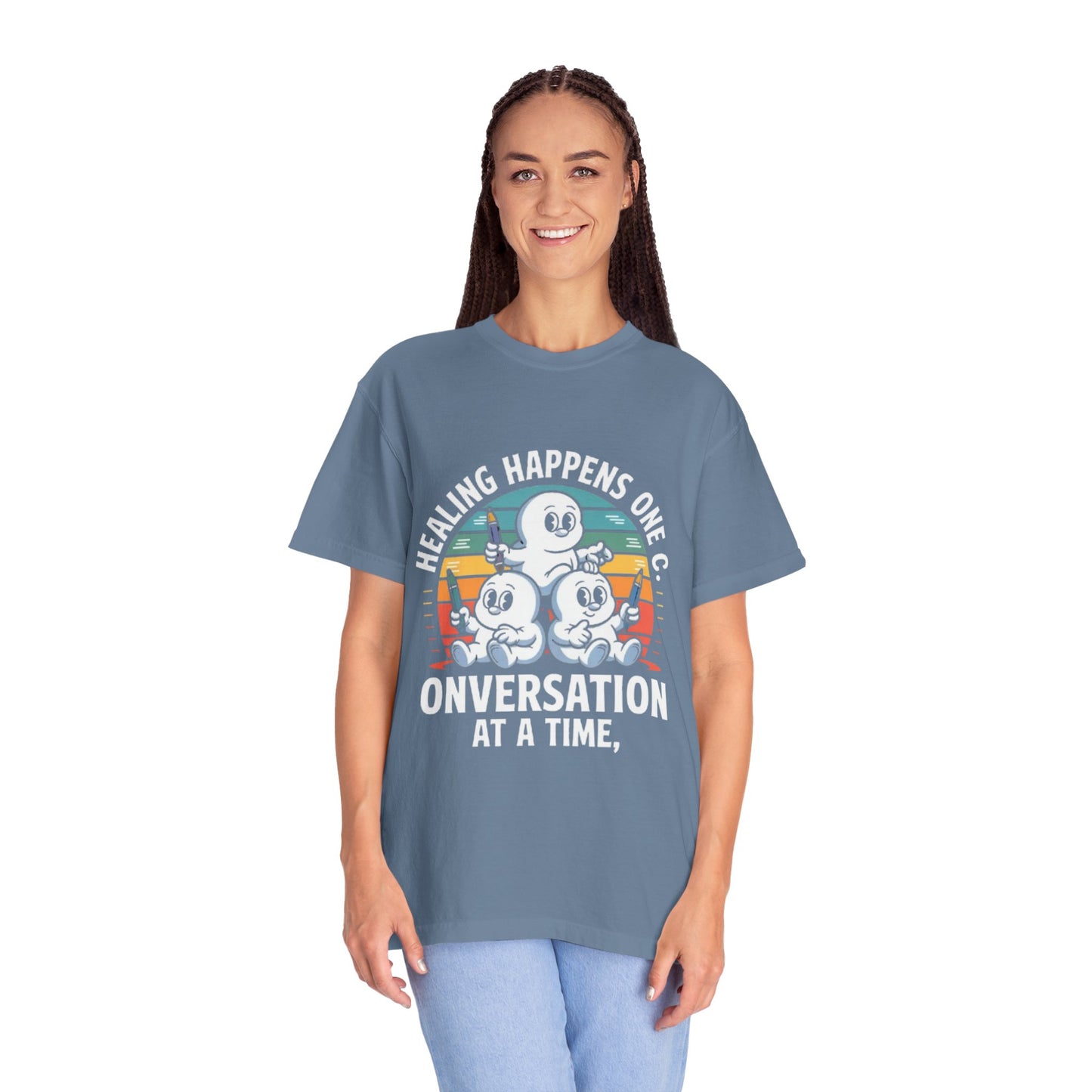 Unisex Garment-Dyed T-shirt - Healing Happens