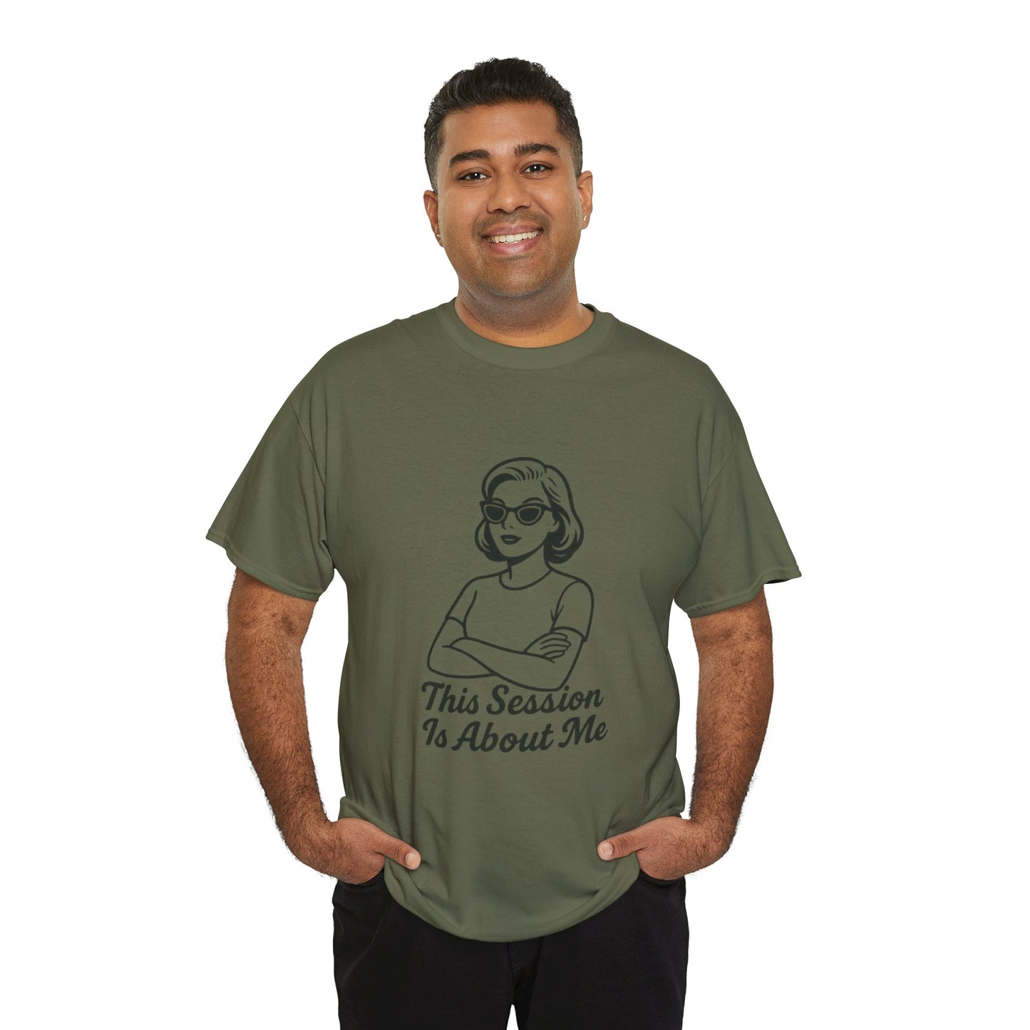 Empowered Statement Tee - This Session Is About Me