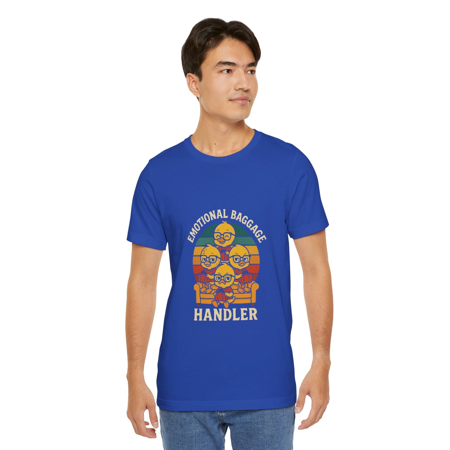 Unisex Jersey Short Sleeve T-Shirt - Emotional Baggage Handler