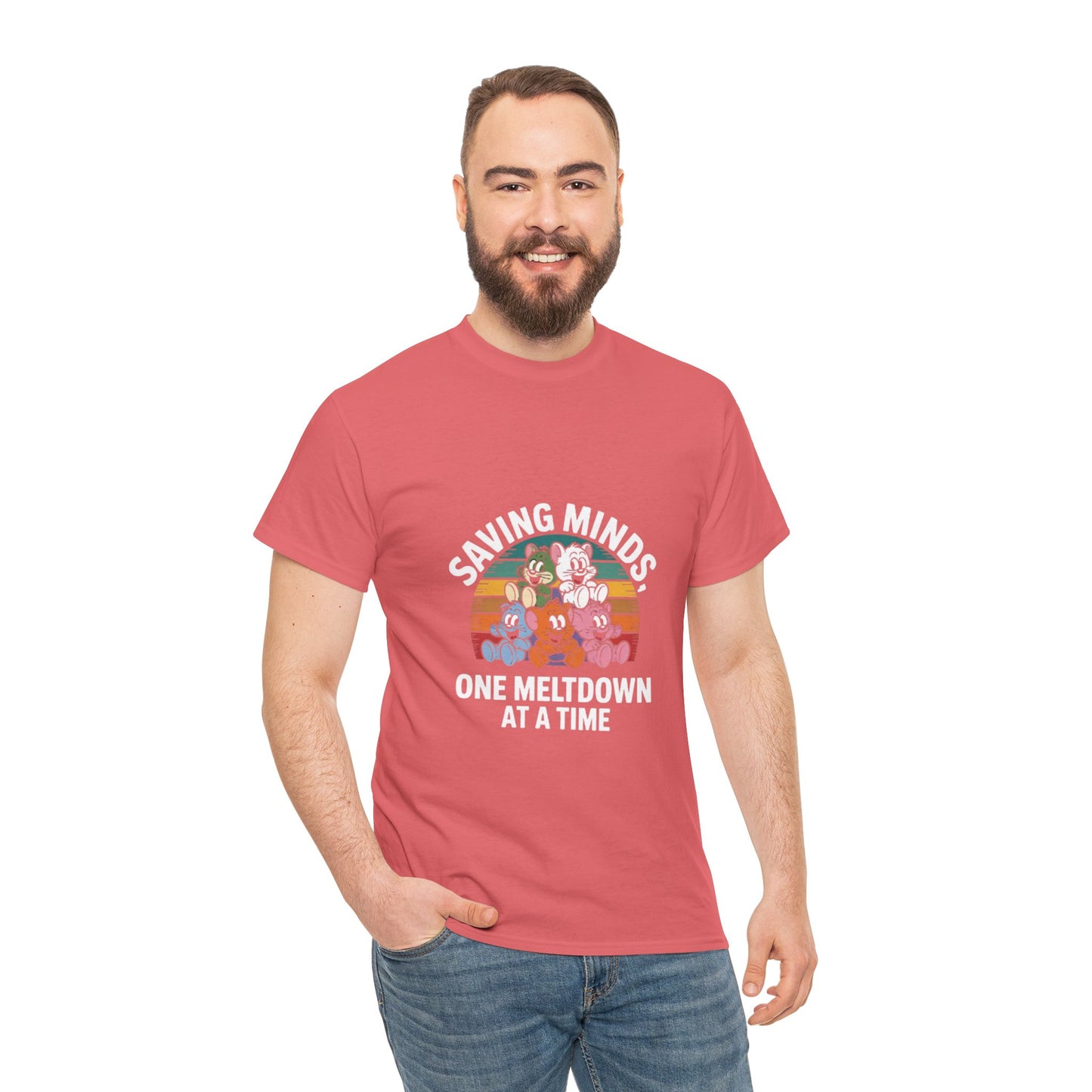 Unisex Heavy Cotton Tee - Saving Minds