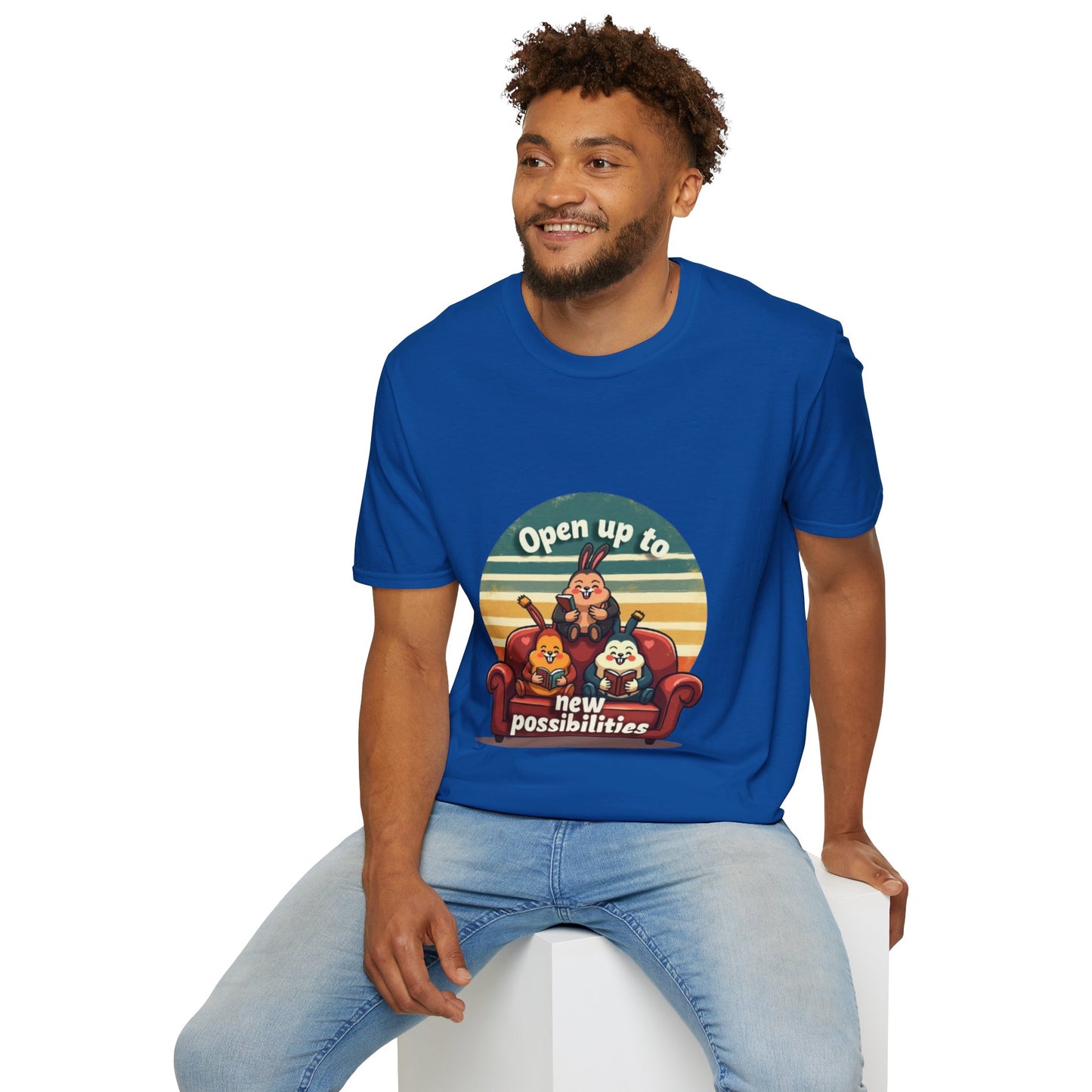 Motivational T-Shirt - Open Up to New Possibilities