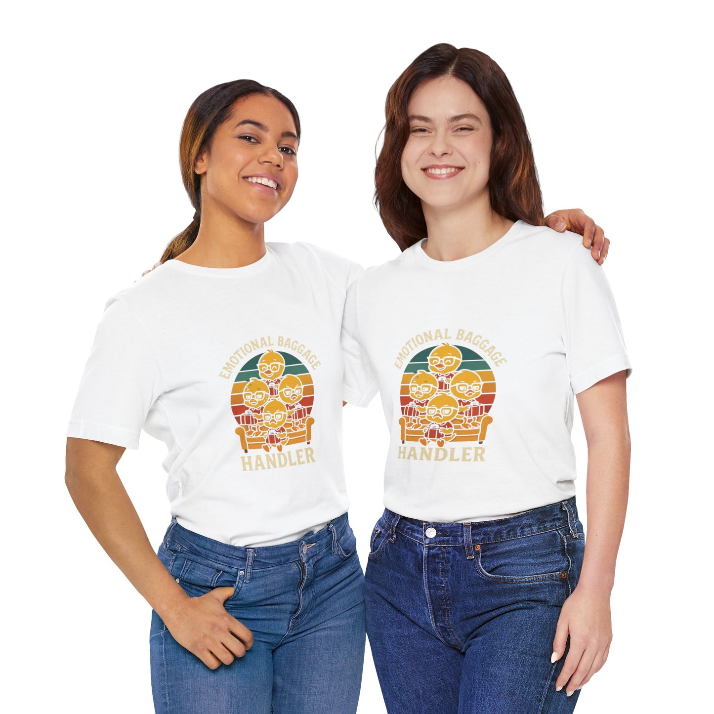 Unisex Jersey Short Sleeve T-Shirt - Emotional Baggage Handler