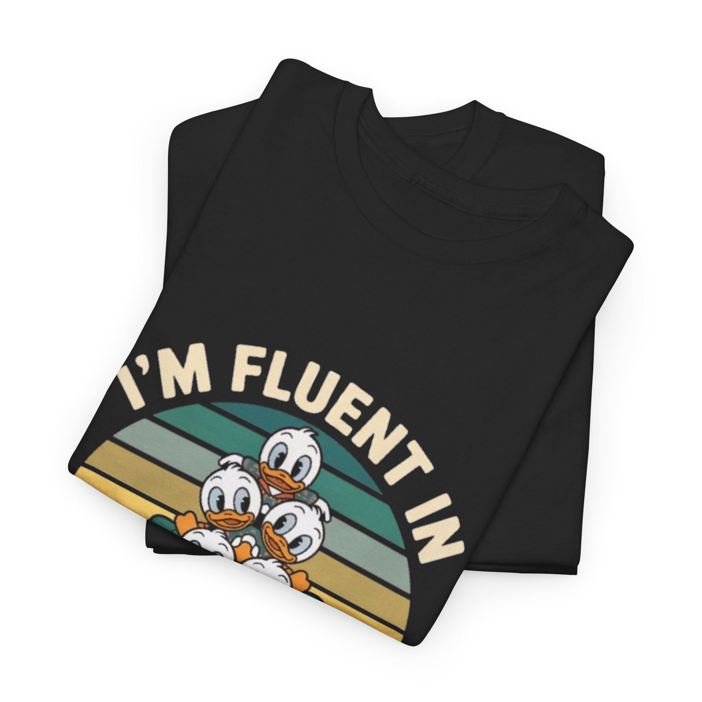 Unisex Heavy Cotton Tee -Fluent in Eye Contact