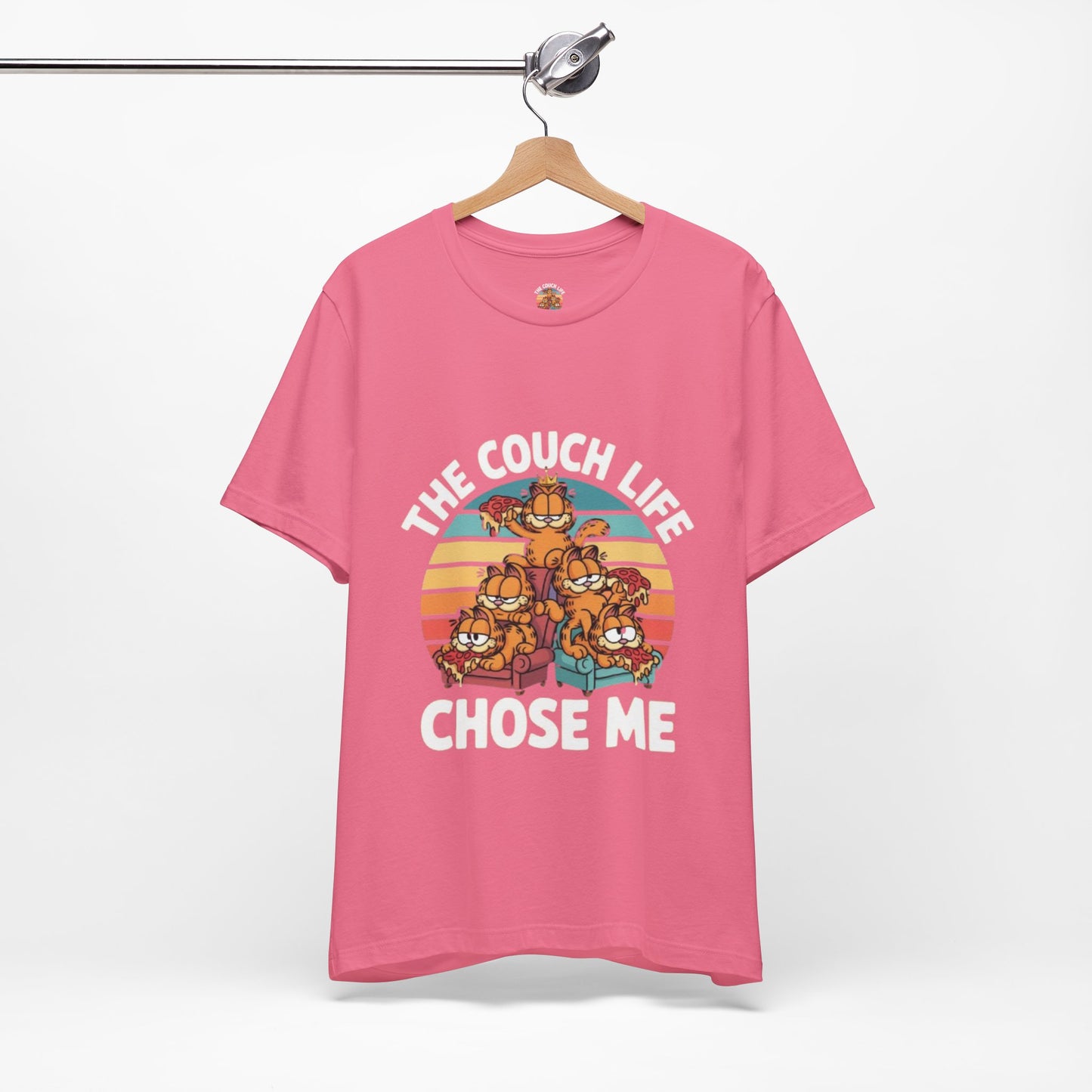 Vintage Unisex Tee - The Couch Life Chose Me