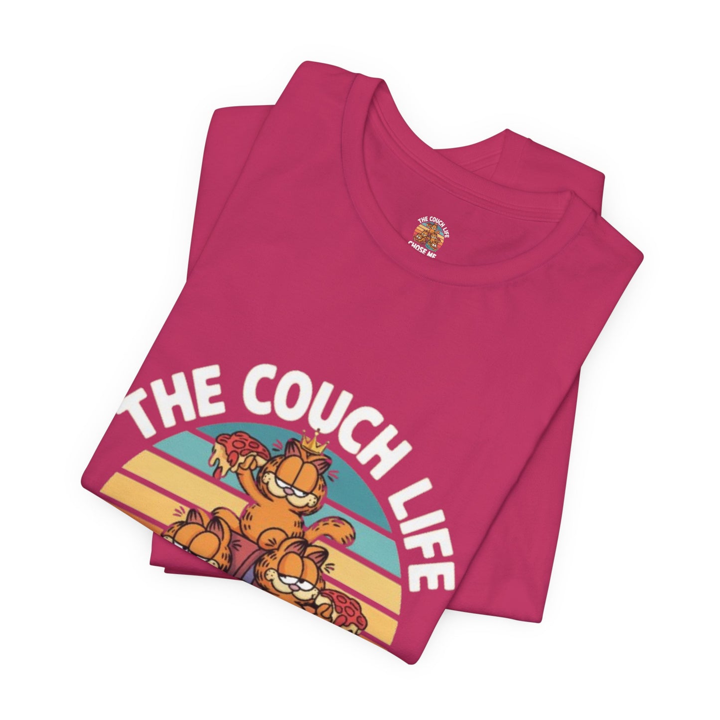 Vintage Unisex Tee - The Couch Life Chose Me