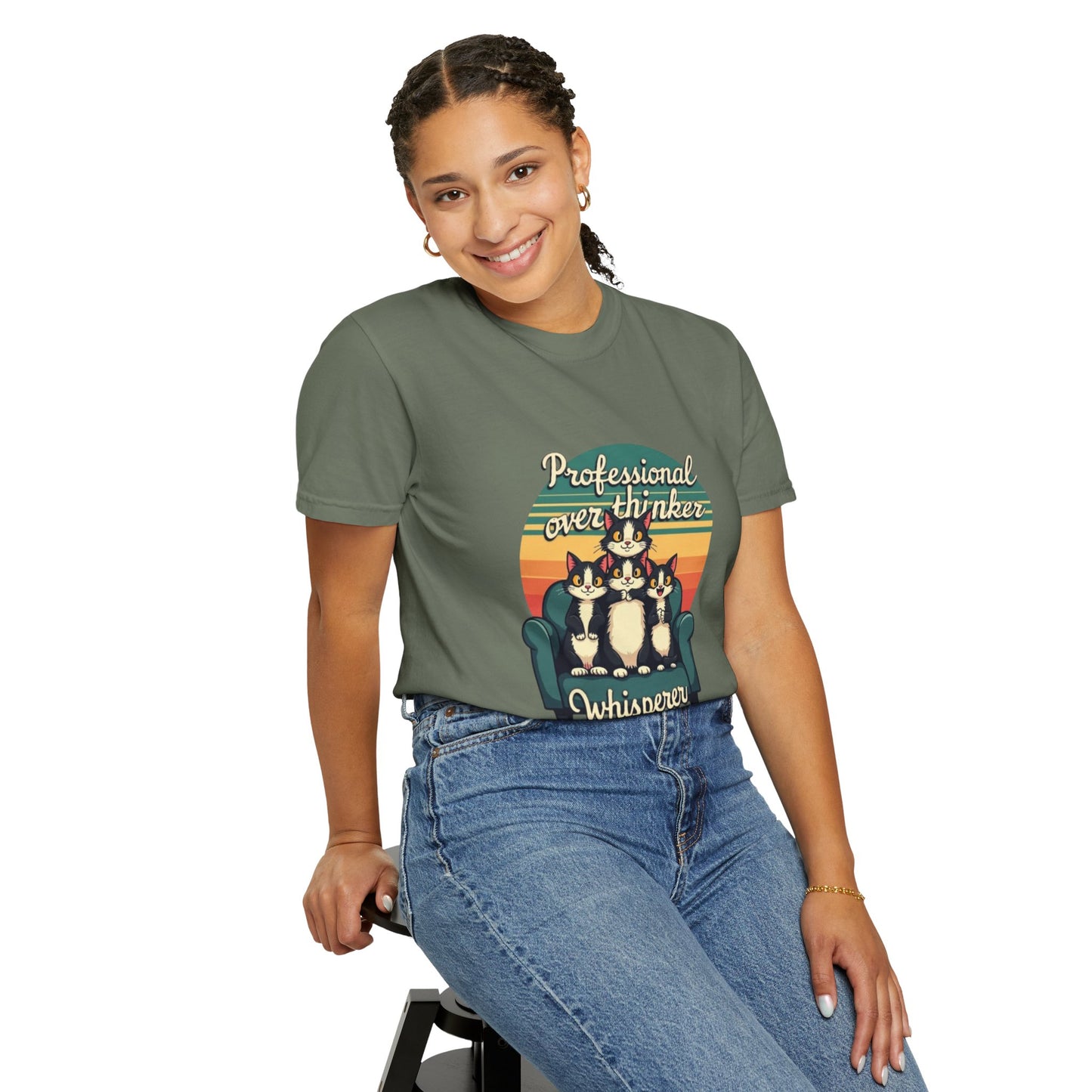 Unisex Garment-Dyed Tee -Professional Overthinker