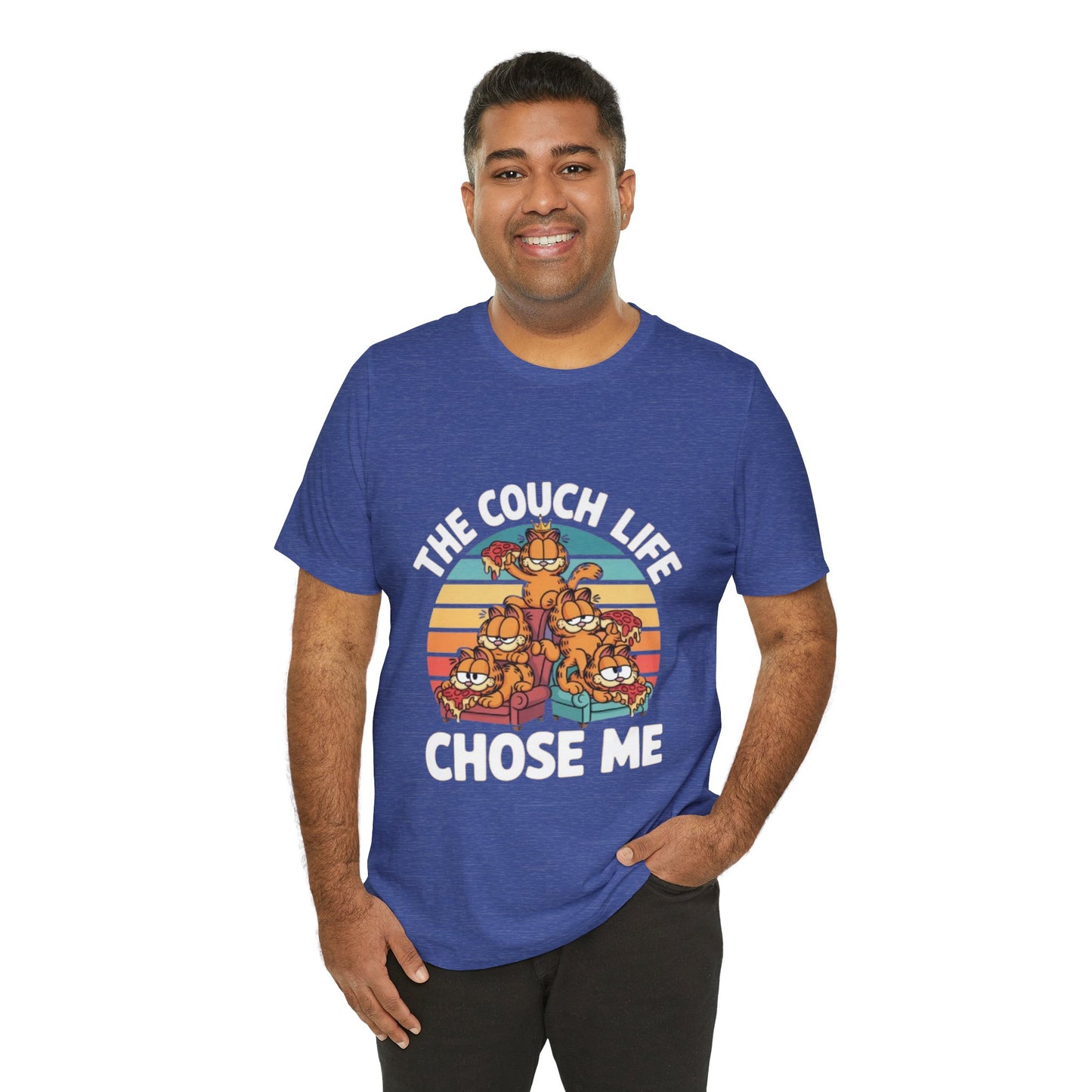 Vintage Unisex Tee - The Couch Life Chose Me