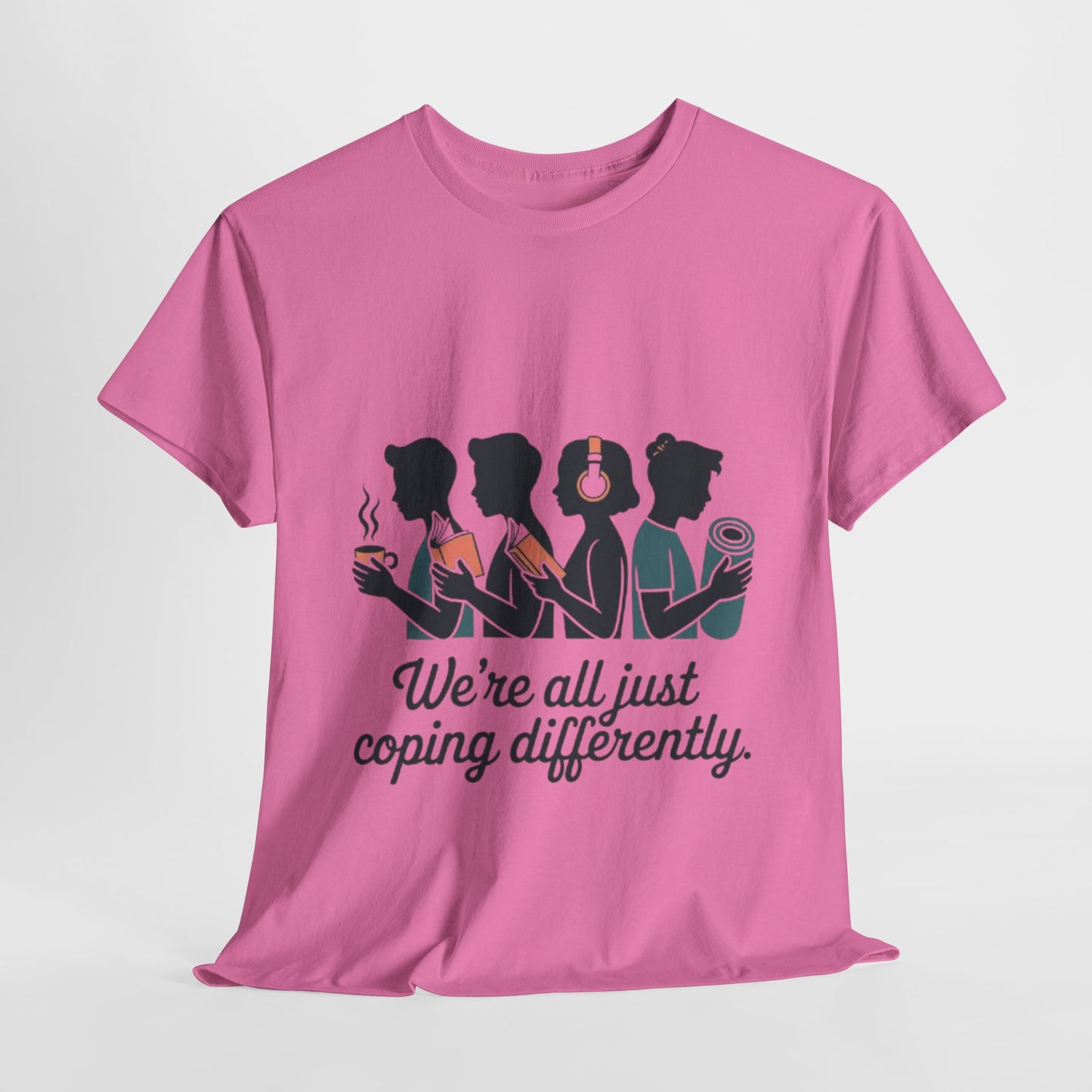 Coping Together Unisex Tee - Mental Health Awareness Apparel