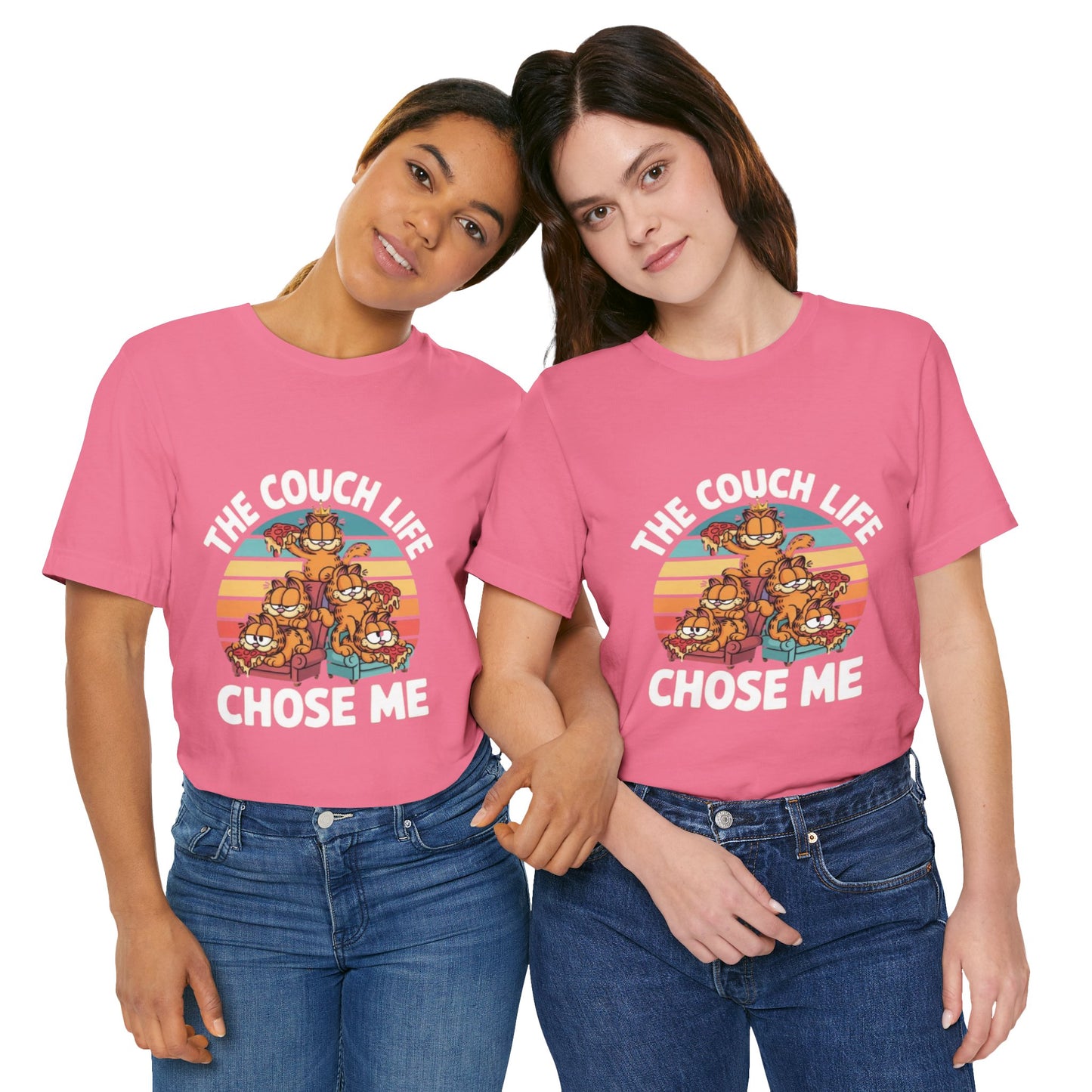 Vintage Unisex Tee - The Couch Life Chose Me