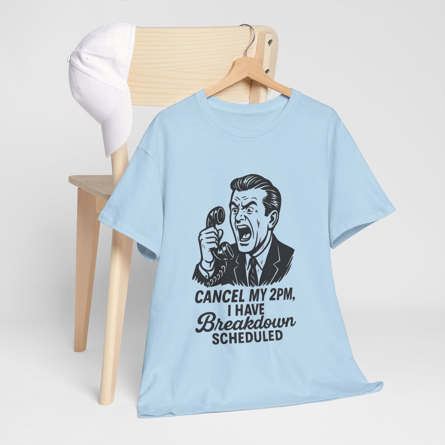 Humorous Unisex Cotton Tee – Perfect Gift for Stress Relief