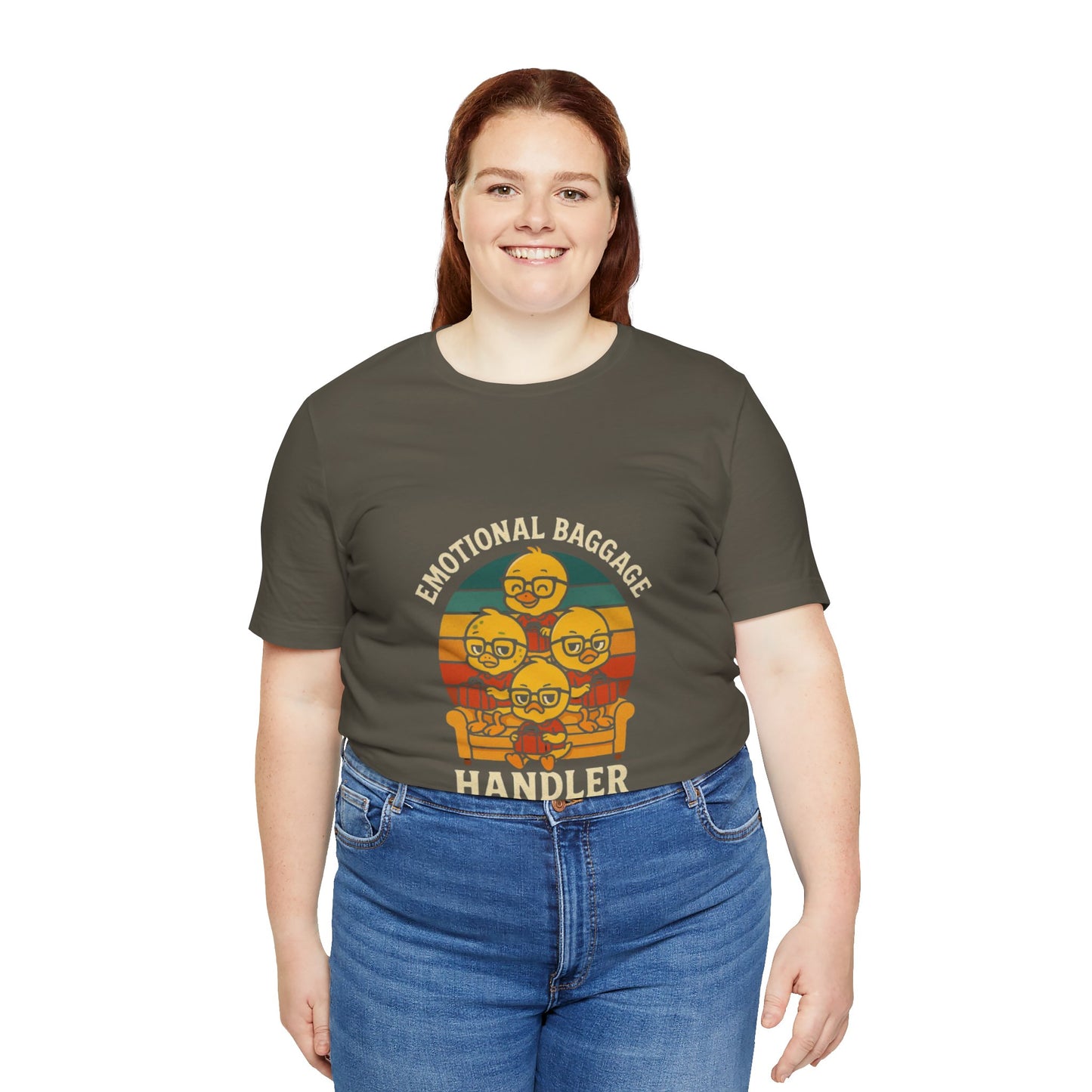 Unisex Jersey Short Sleeve T-Shirt - Emotional Baggage Handler