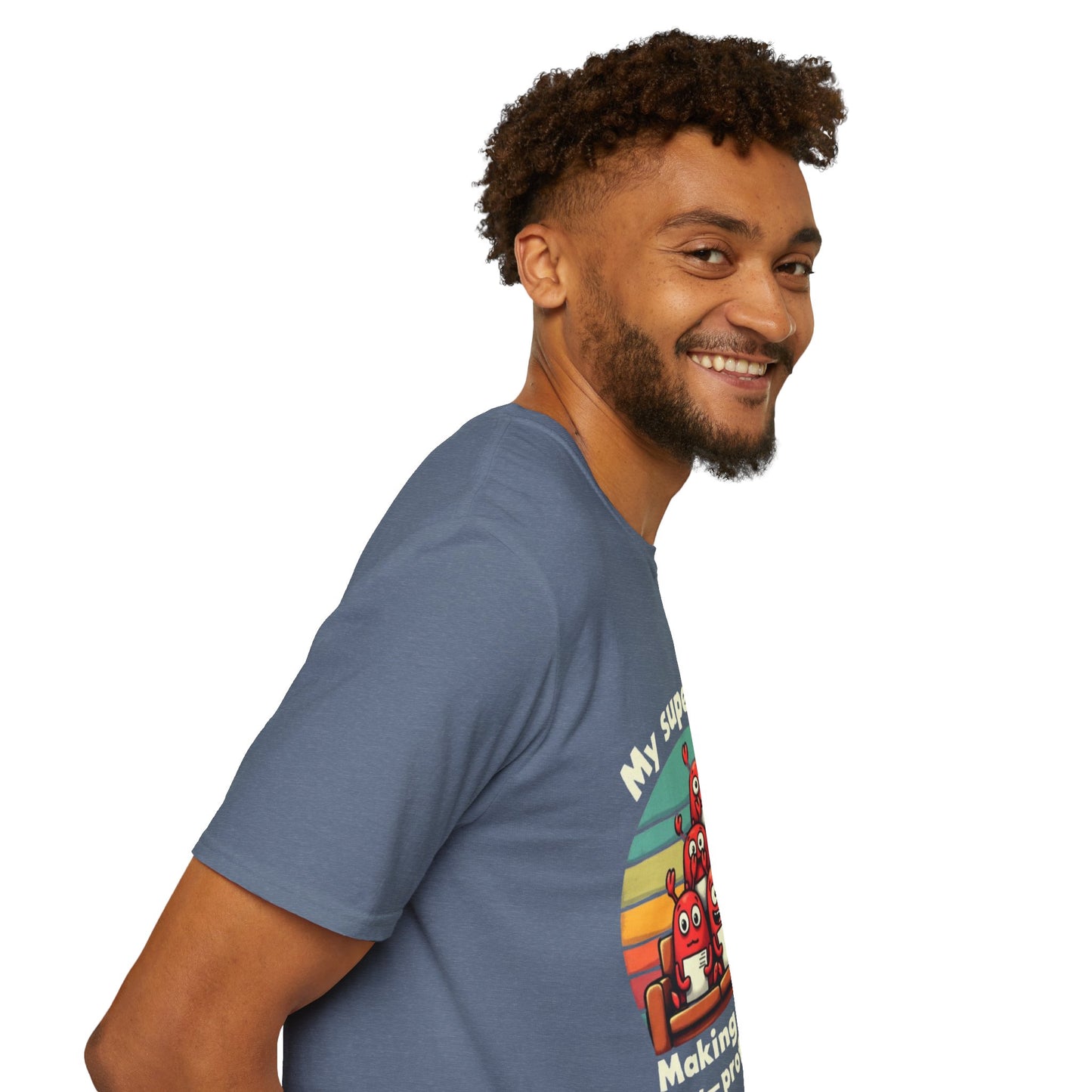 Funny Unisex Softstyle Tee -My Superpower