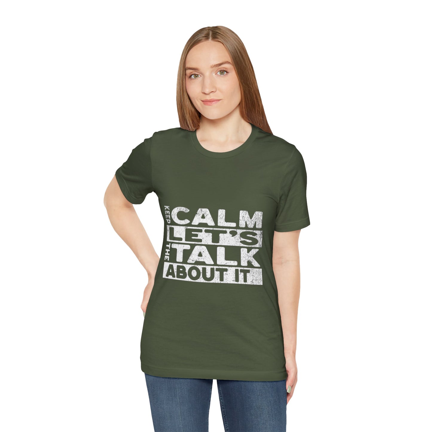 Unisex Tee – Keep Calm Let's Talk