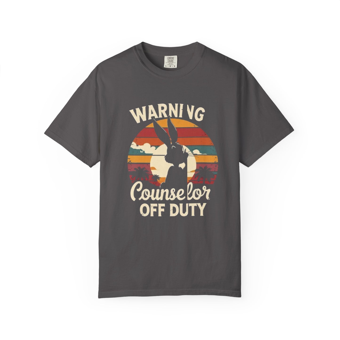 Unisex Garment-Dyed Tee - Counselor Off Duty