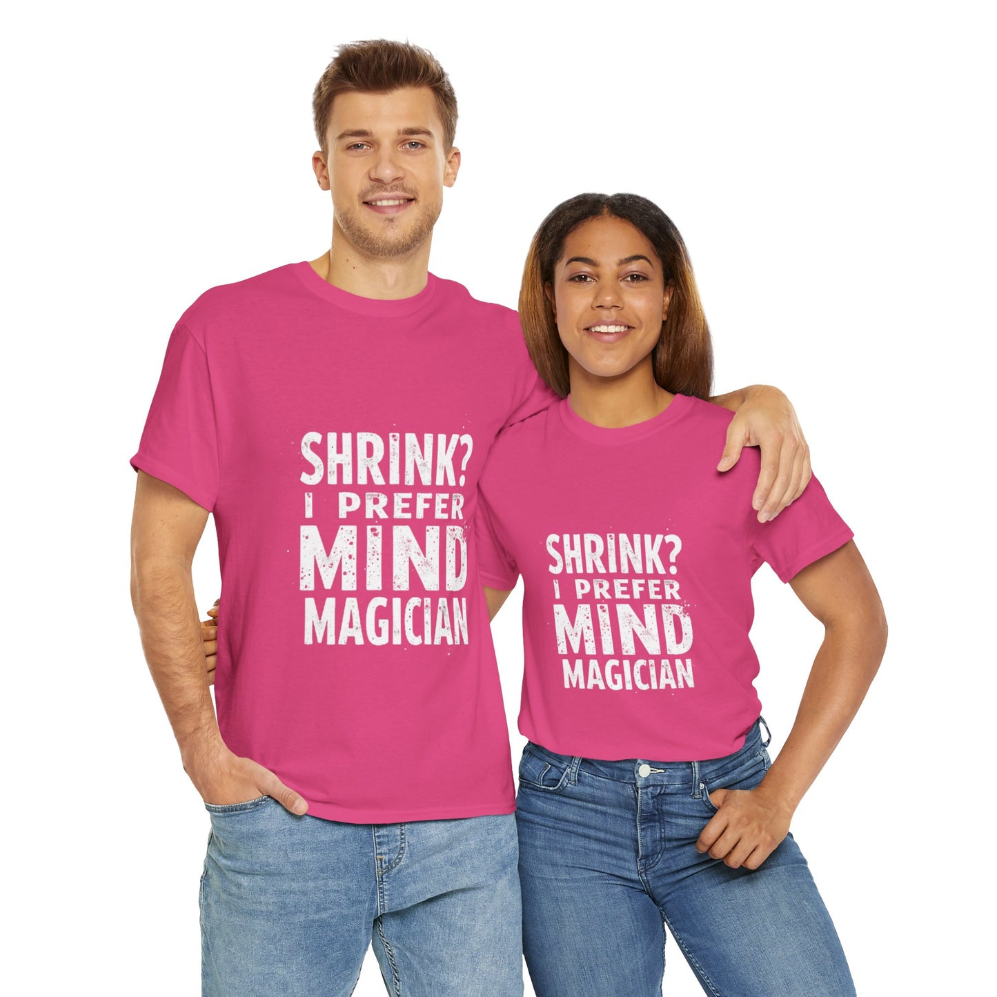 Unisex Heavy Cotton Tee -Mind Reading