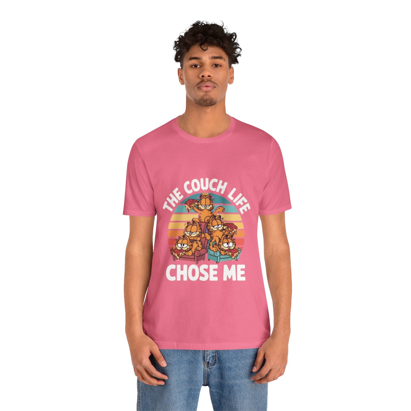 Vintage Unisex Tee - The Couch Life Chose Me