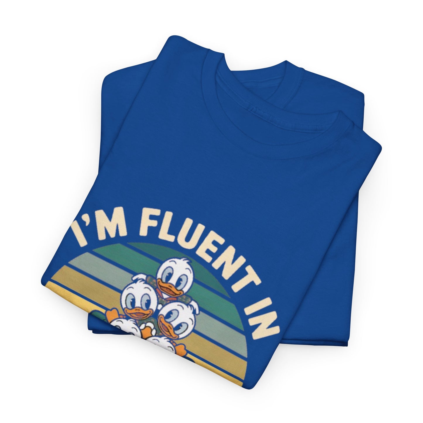 Unisex Heavy Cotton Tee -Fluent in Eye Contact