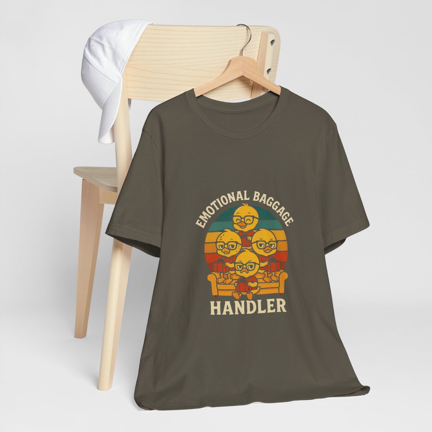 Unisex Jersey Short Sleeve T-Shirt - Emotional Baggage Handler