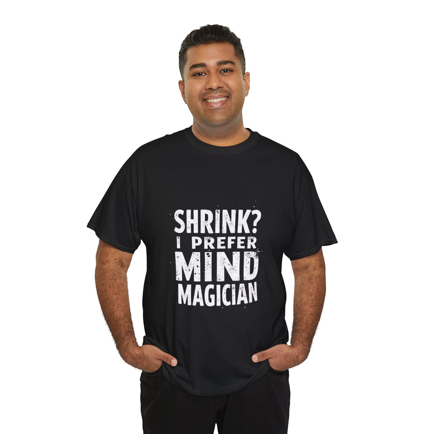 Unisex Heavy Cotton Tee -Mind Reading