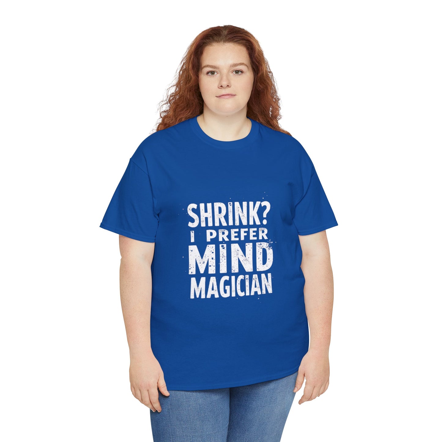 Unisex Heavy Cotton Tee -Mind Reading
